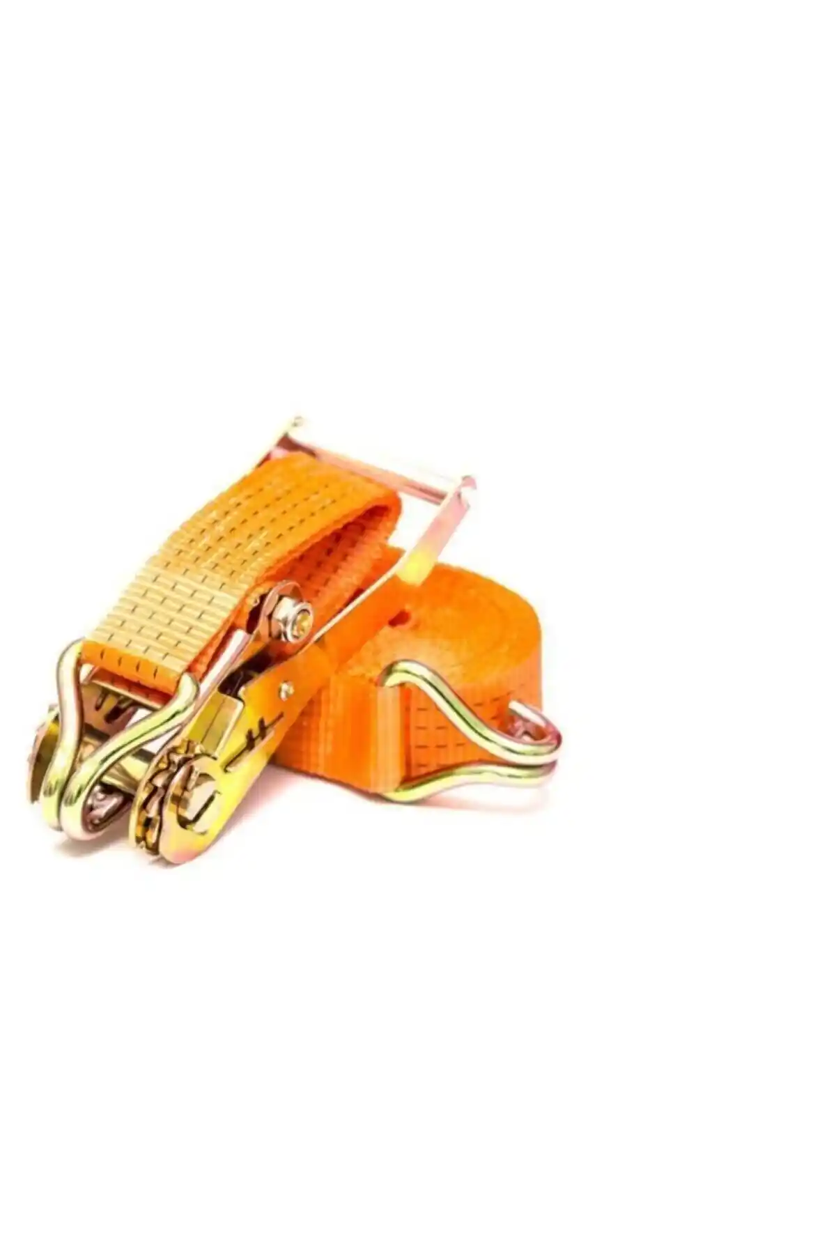 Spanzet 10 Mt Turuncu 1. Kalite Yük Taşıma Halatı Güçlü ve Dayanıklı Çekme Halatı