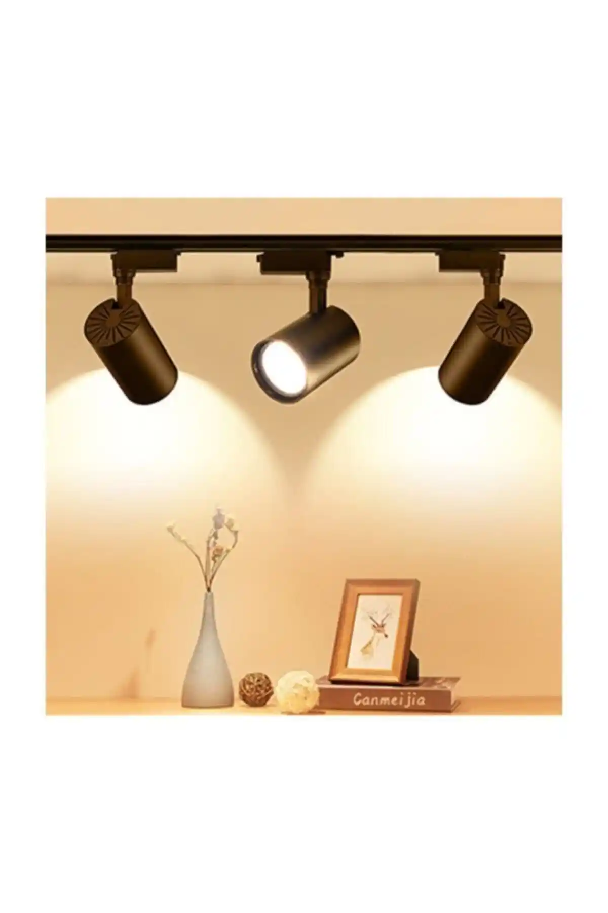 SULED SL-1027 3'lü 30W Ray Spot Vitrin ve Mağaza İç Mekan Aydınlatma Sistemi