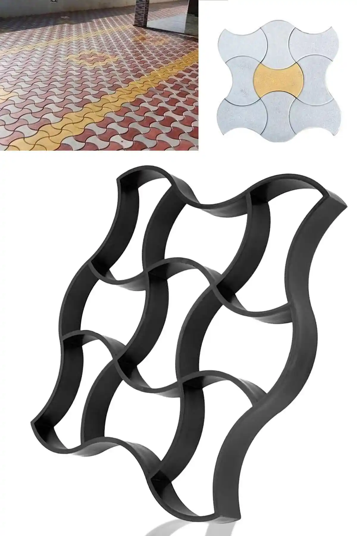 Taşmatik Bahçe Taş Kalıp Parke Taşı Kalıbı: Dayanıklı ve Estetik Dış Mekan Zemini Çözümü