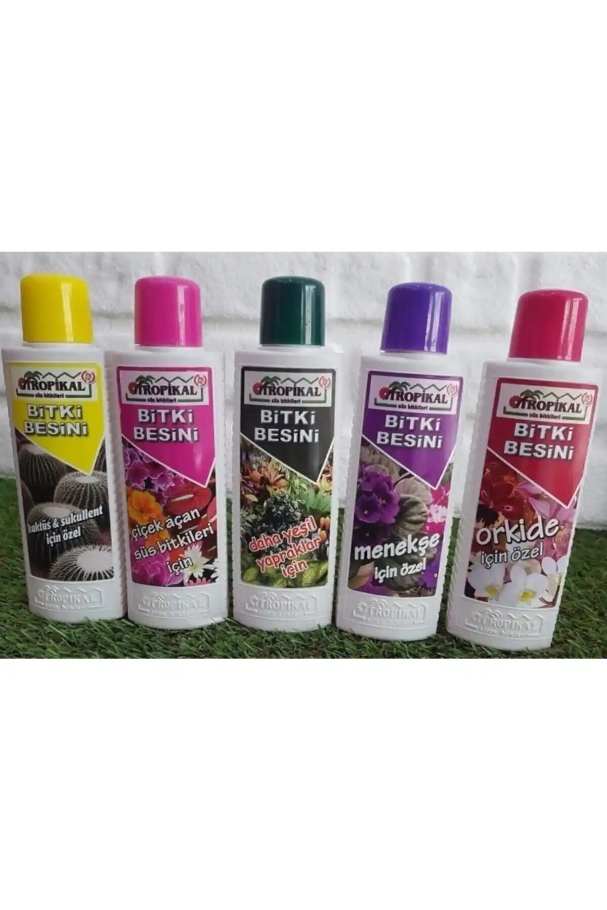 TROPİKAL 5'li Bitki Besini Seti ile Sağlıklı ve Canlı Bitkilere Kolayca Sahip Olun