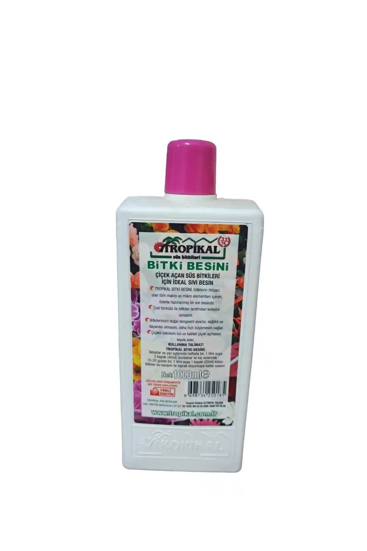 TROPİKAL Çiçek Açtıran Bitki Gübreleri Sağlıklı ve Bol Çiçekli Bitkiler İçin Güçlü Formül