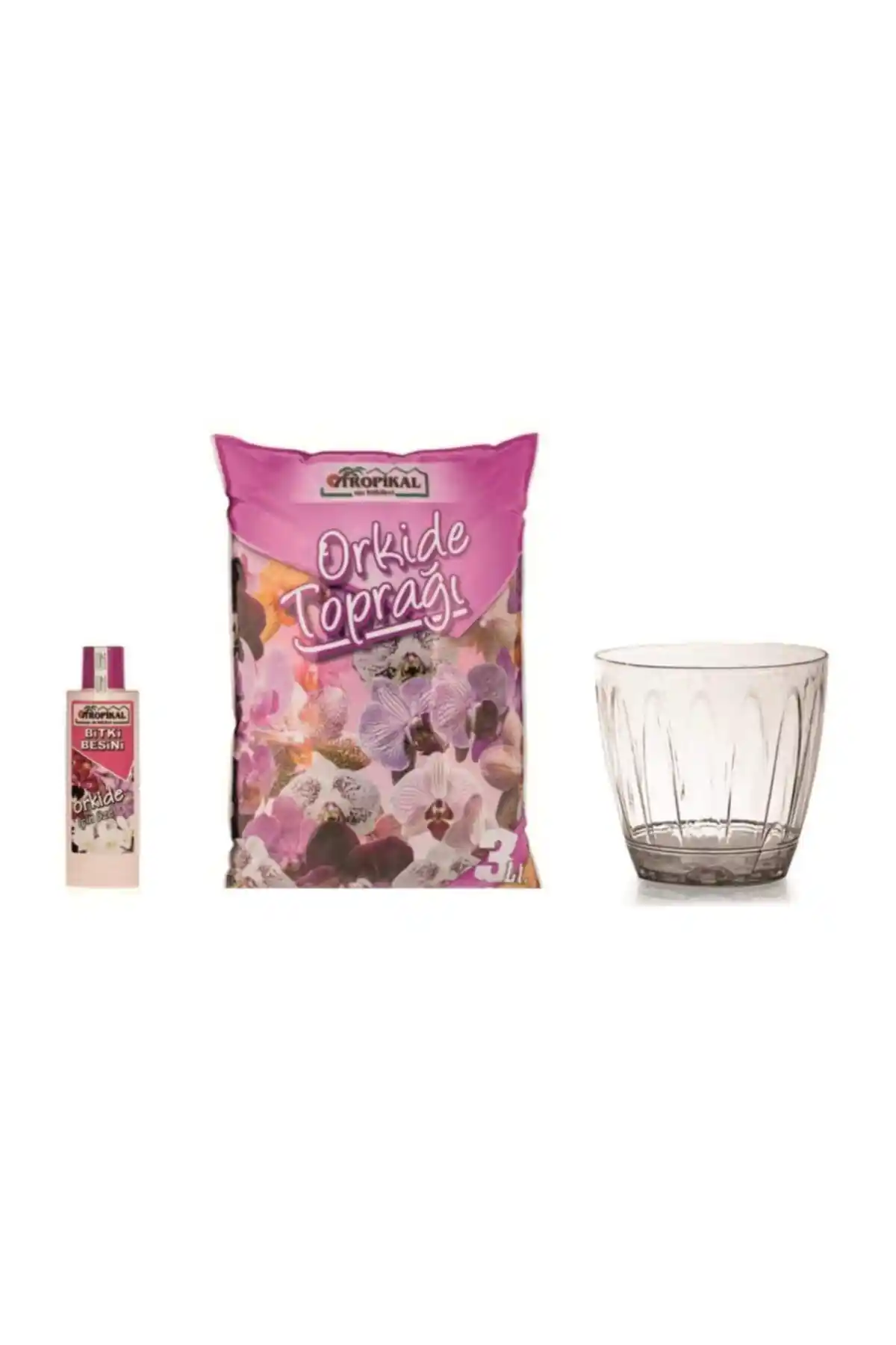 TROPİKAL Orkide Bakım Seti: Toprak, Saksı ve Besin ile Sağlıklı Çiçekler