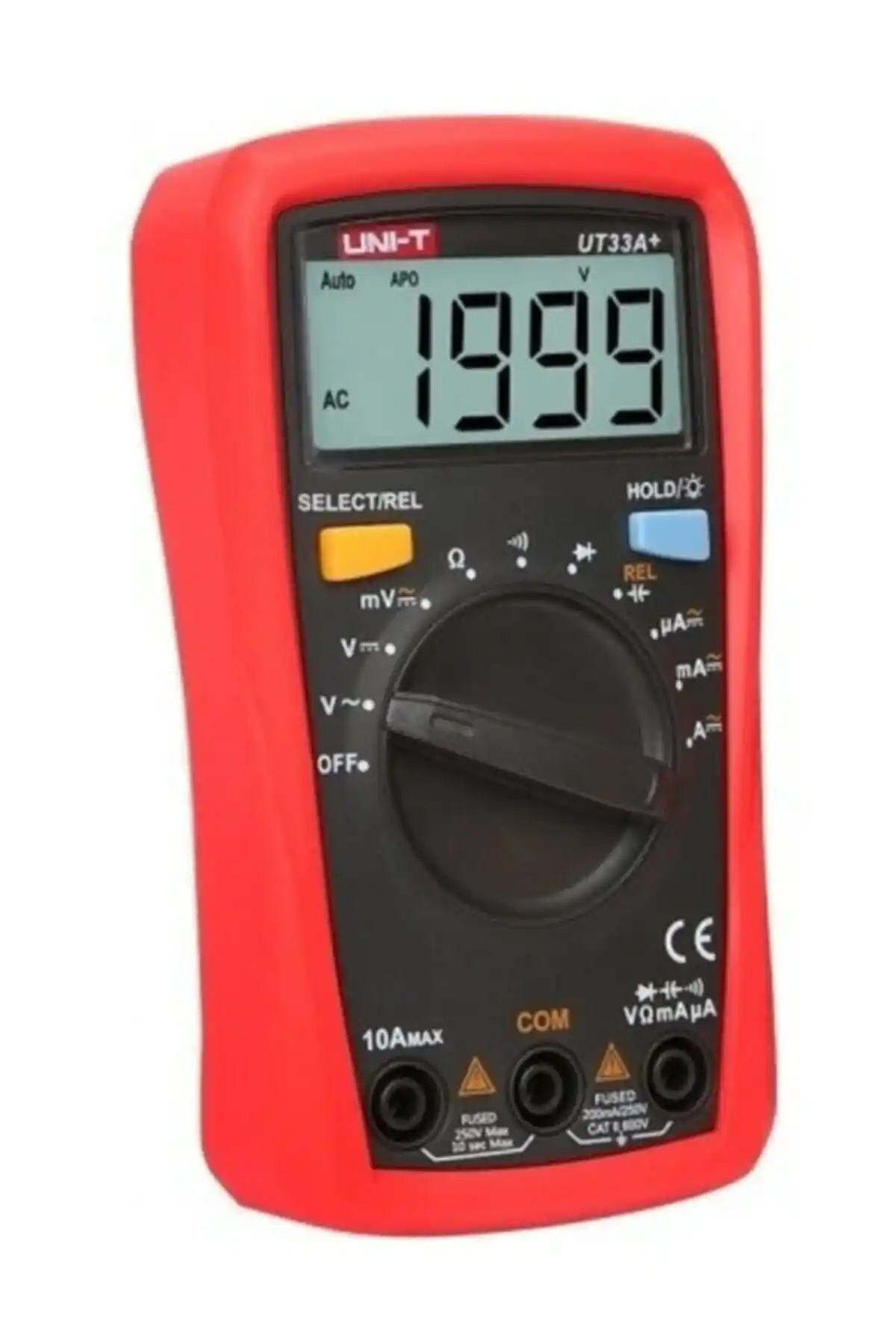 Unı-t UT 33A+ 600V Dijital Multimetre: Güvenilir ve Kullanımı Kolay Elektrik Ölçüm Cihazı