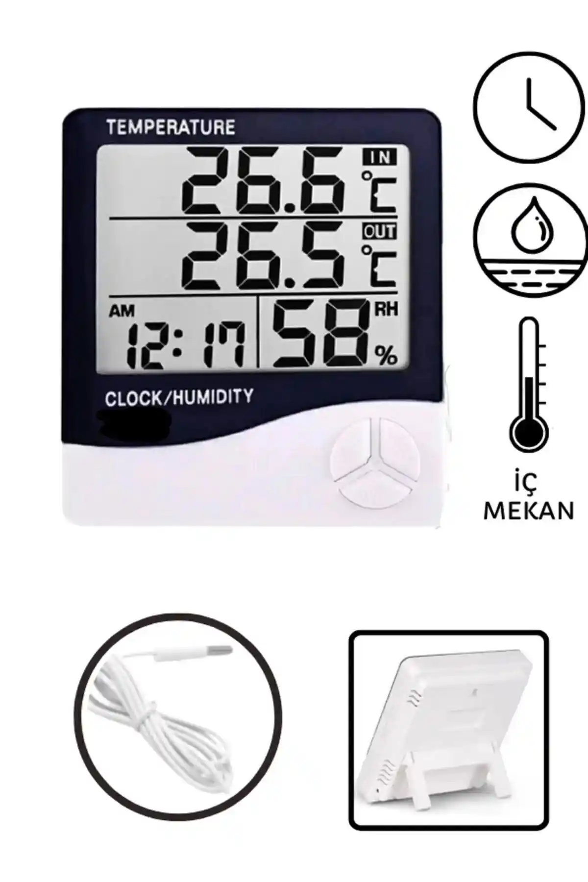 Unichrome Dijital Termometre ile İç Ortam Sıcaklığı ve Nem Takibi Yapmanın Avantajları