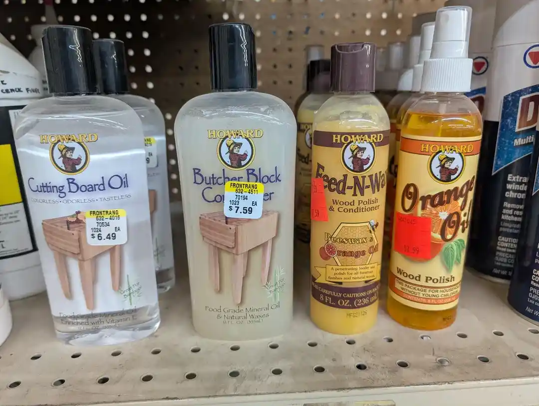 Ahşap Mutfak Ürünlerinde Mineral Yağı, Tung Yağı ve Balmumu Bitiriş Seçenekleri