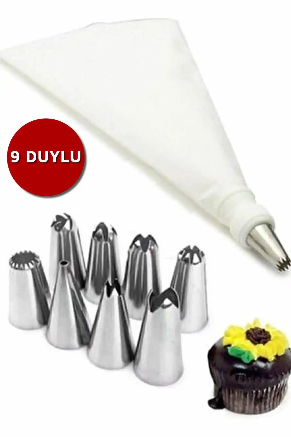 ARVALE Metal 9 Duylu Krema Torbası Seti Profesyonel ve Çok Fonksiyonlu Kullanım İmkanıyla
