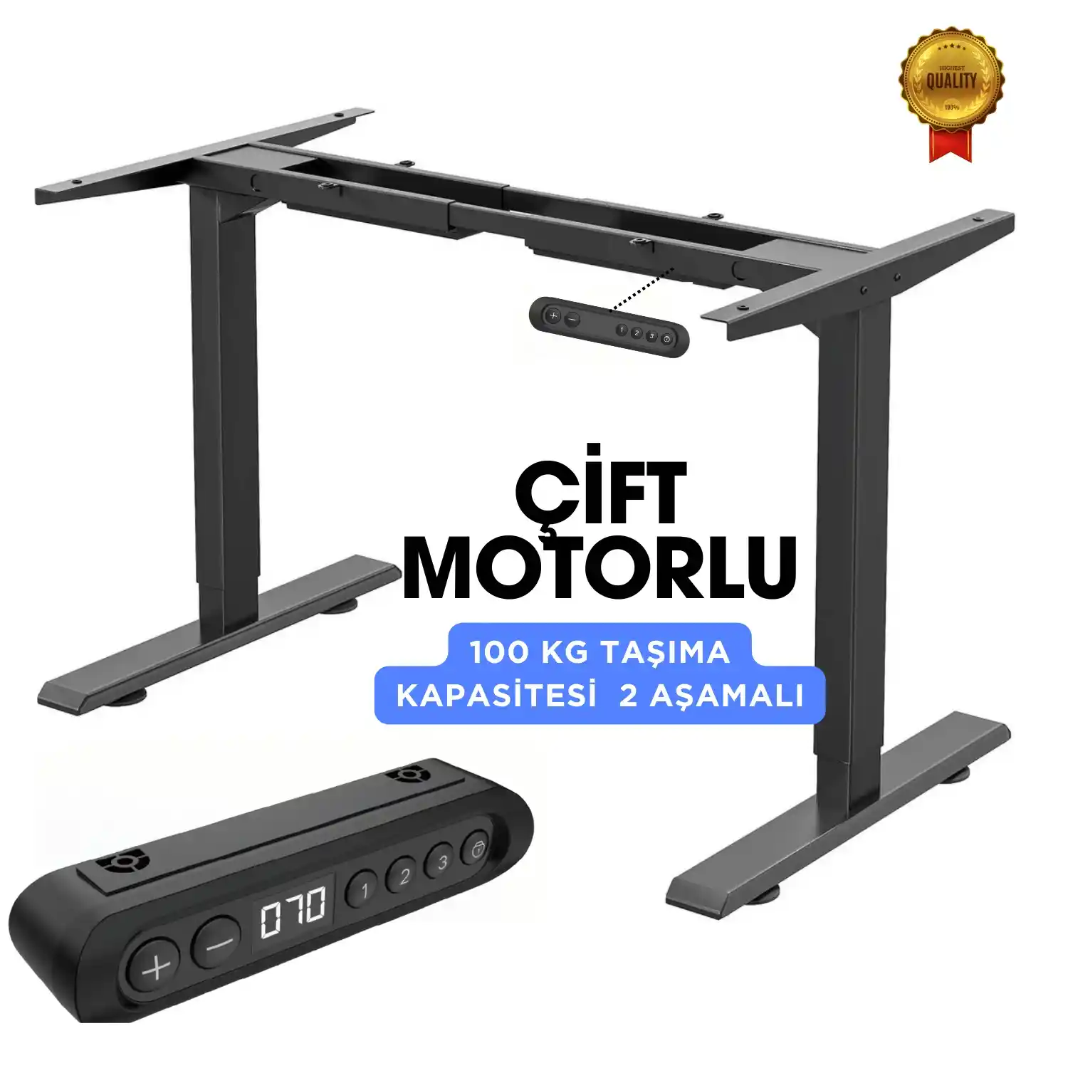 Ayarlanabilir Yükseklikte Masalar İçin Pirinç Altıgen Duvar Karoları ve Epoksi Reçine Kullanımı