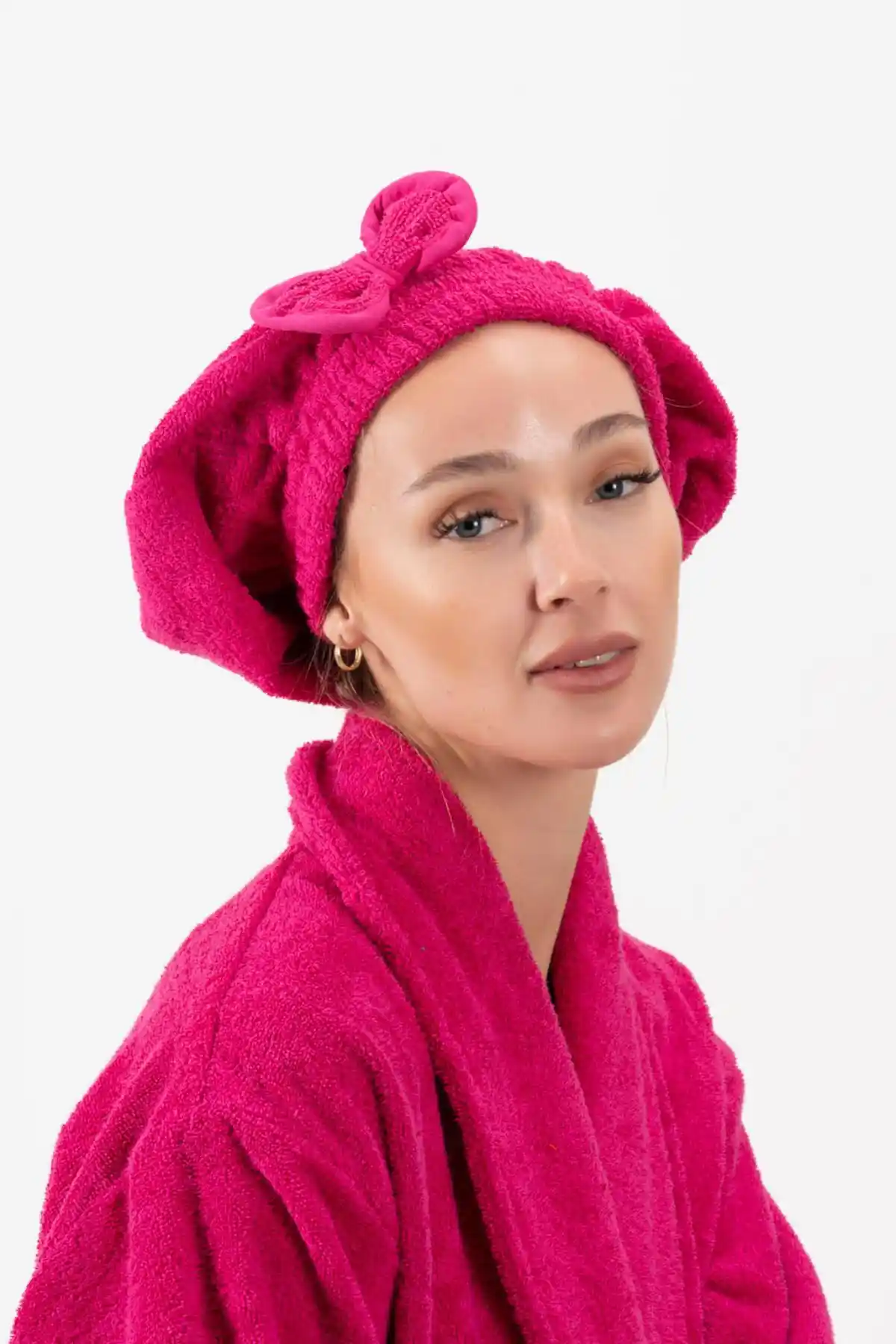 Ender Home CottonVerse Saç Kurulama Bonesi: Doğal ve Estetik Pamuklu Saç Bonesi