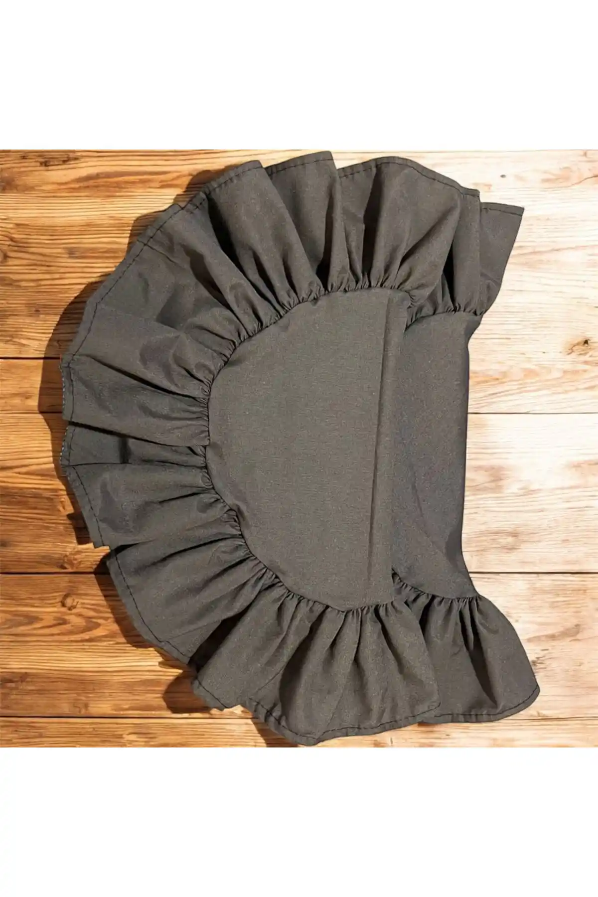 Erba Kreasyon Fırfırlı Yuvarlak Supla ve Amerikan Servisi Seti Modern ve Şık Tasarım