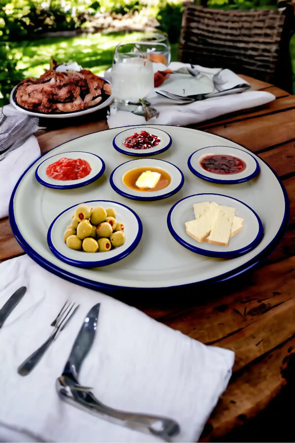 İnci Emaye 7 Parça Büyük Boy Kahvaltı Seti Şıklık ve Fonksiyonellik Sunar