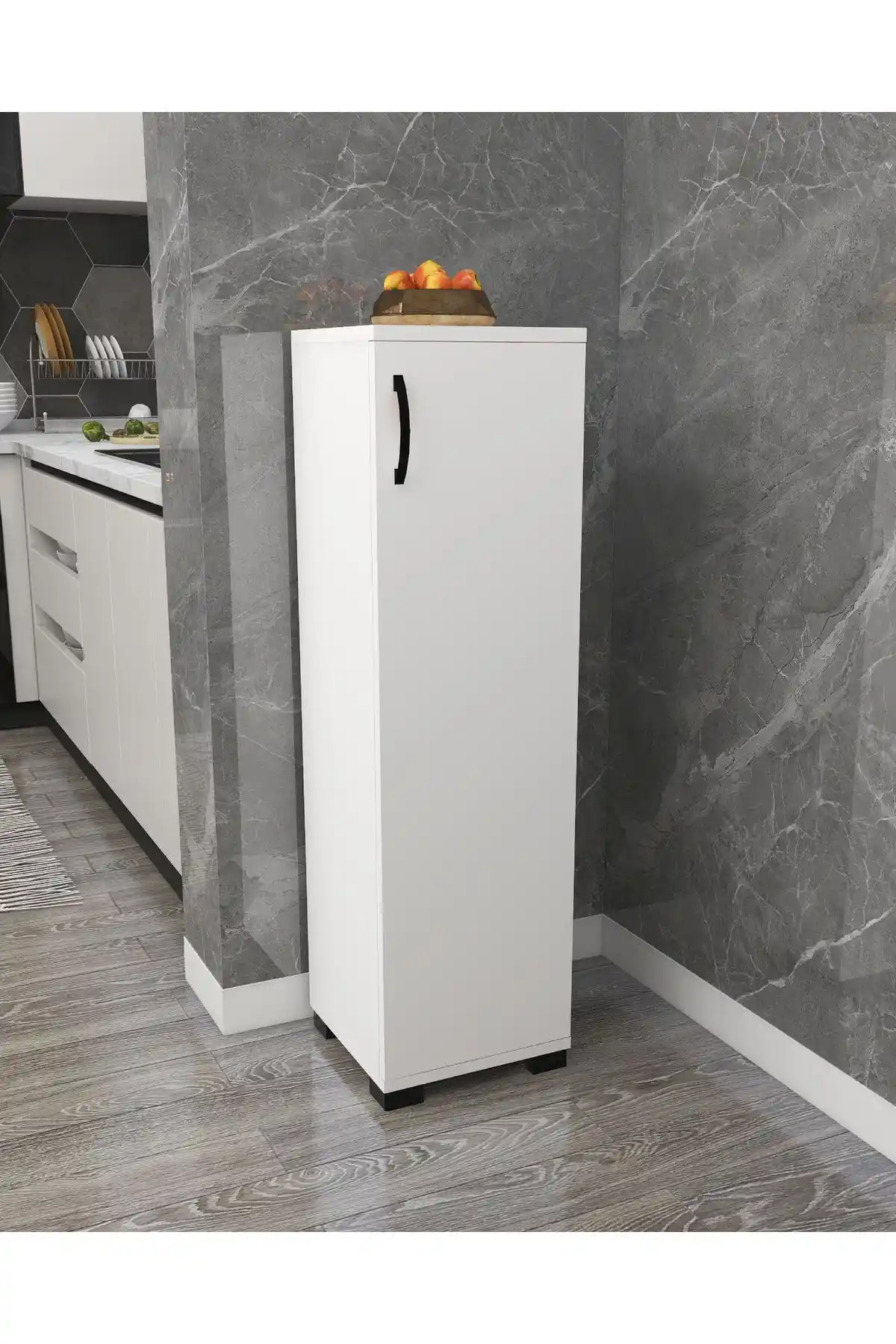 IRMAK DÜNYASI Çok Amaçlı Mini Dolap: Modern Tasarım ve Dayanıklı Malzeme ile Pratik Depolama Çözümü