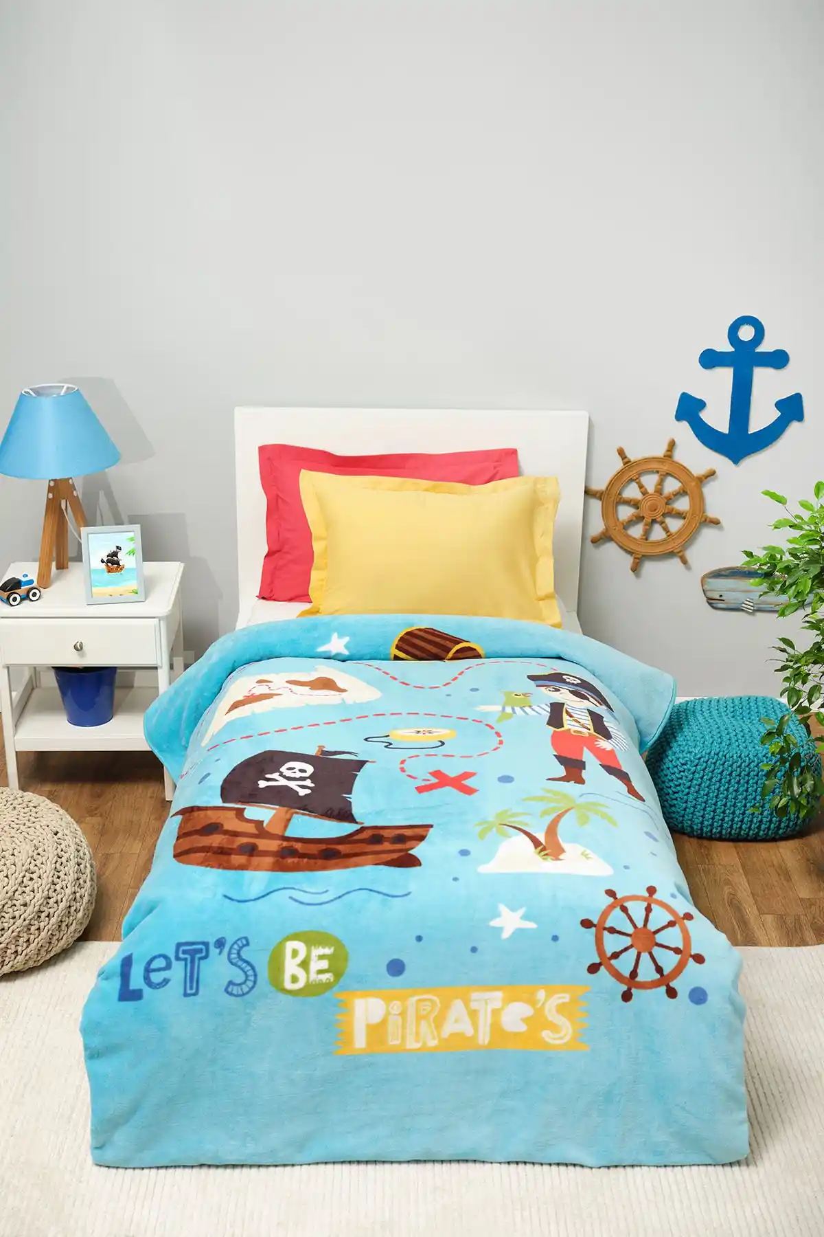 Karaca Home Young Pirates Tek Kişilik İspanyol Battaniye: Şık ve Konforlu Yatak Örtüsü