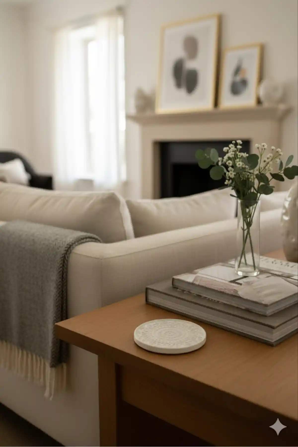 Modern ve Dayanıklı Dekoratif Beton Bardak Altlığı - Şık ve İşlevsel Tasarım