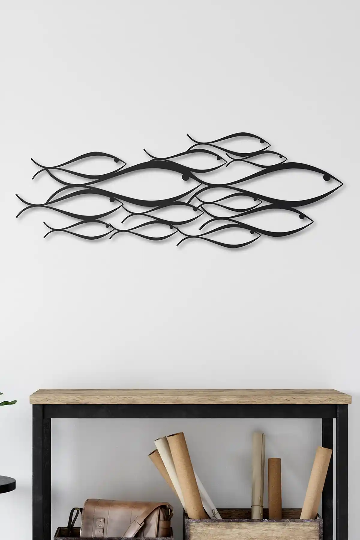 Morimora Metal Duvar Dekoru Modern ve Şık Tasarım İçin Uygun Dekoratif Sanat Eseri