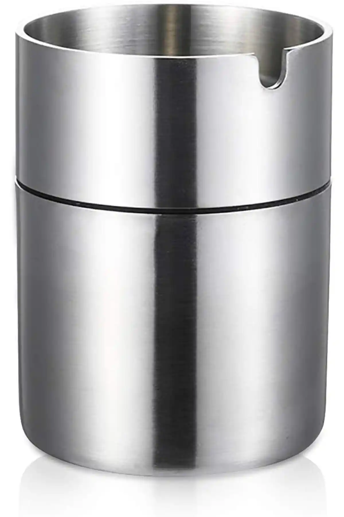 Paslanmaz Çelik Rüzgar Geçirmez Kokusuz Dekoratif Kül Tablası Dış Mekan Kullanımı