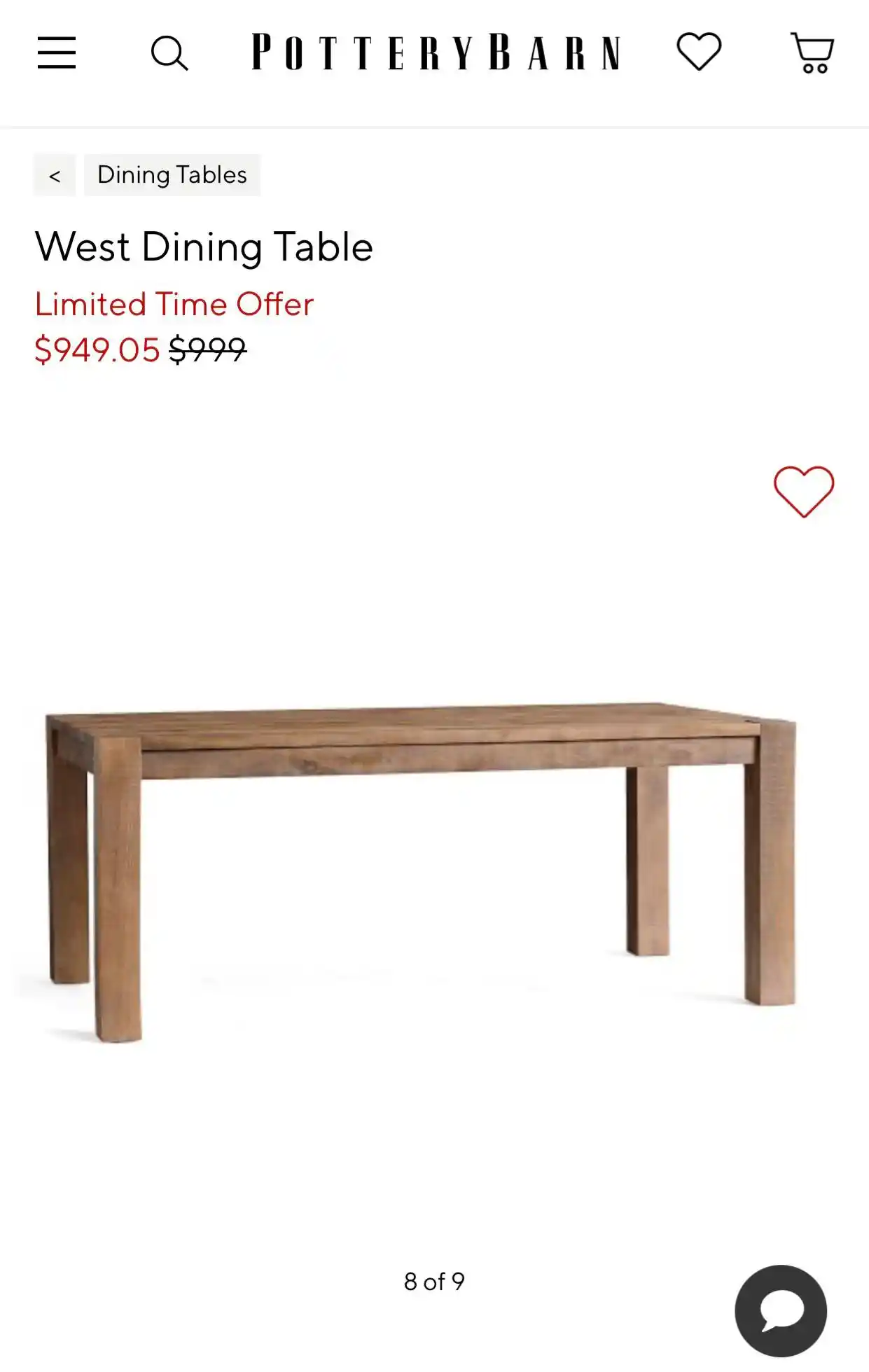 Pottery Barn West Yemek Masası İncelemesi: Tasarım, Kalite ve Fiyat Analizi