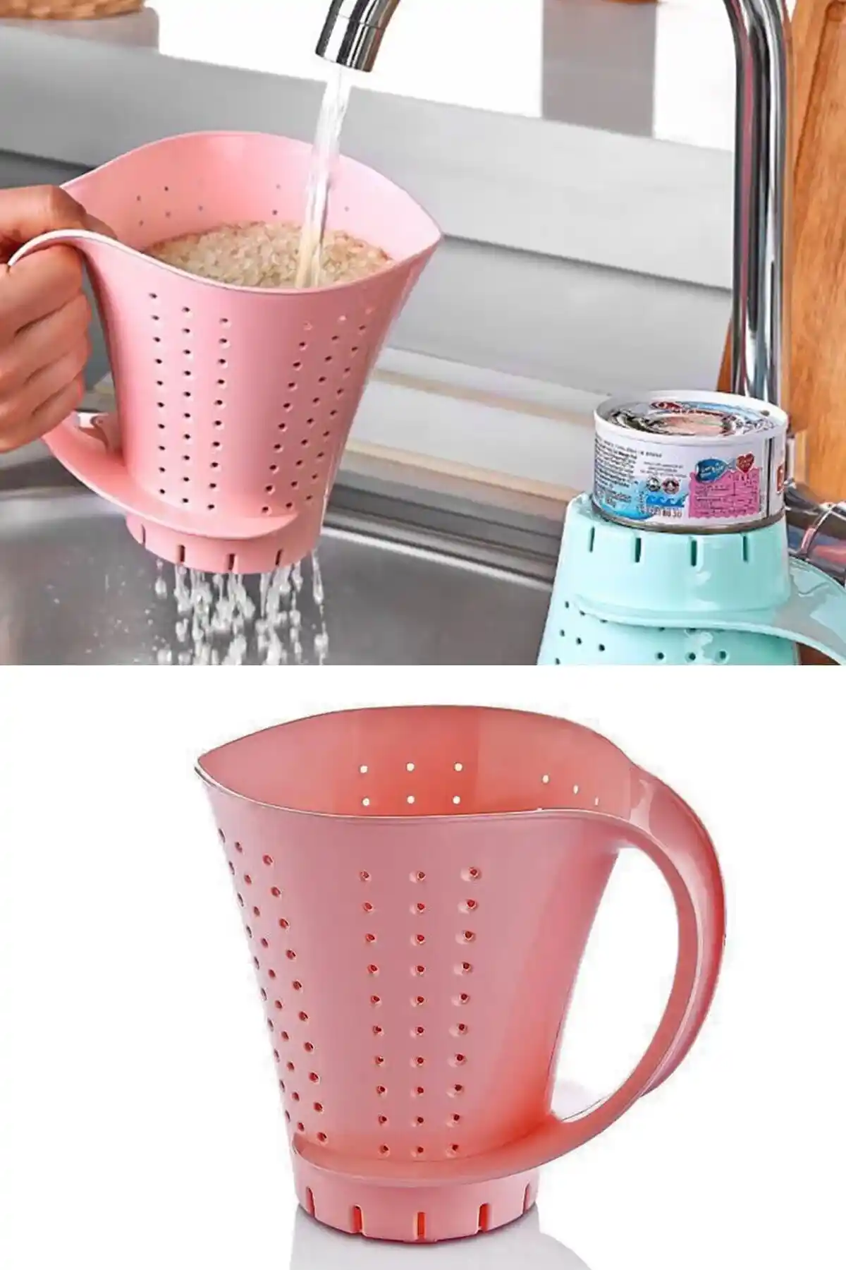 Pratik ve Dayanıklı Pirinç Yıkama Süzgeci Türkiye Menşeli Ürün Özellikleri ve Fiyat Bilgileri