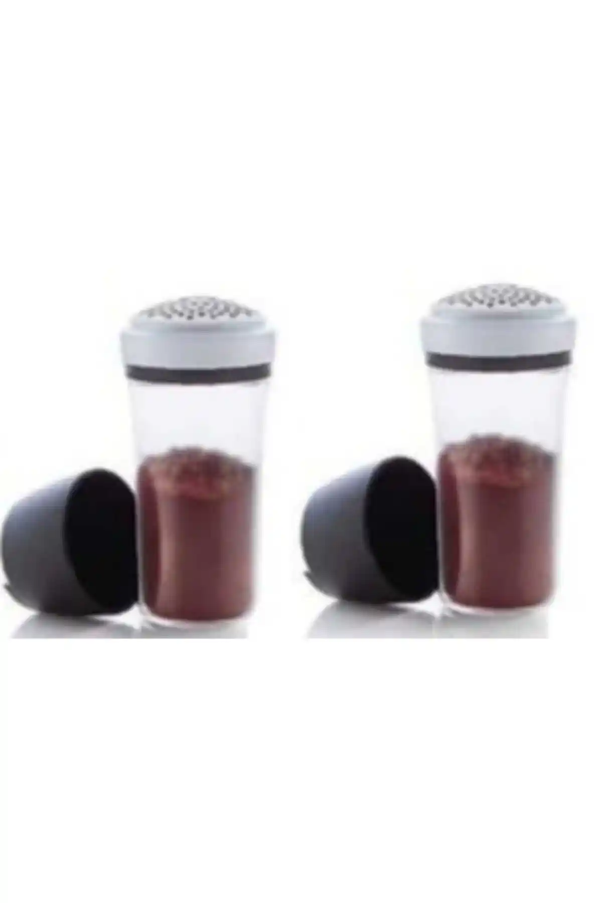 Tupperware Kristalin Baharatlık Seti 375 ml 2'li, şık ve dayanıklı mutfak saklama çözümü