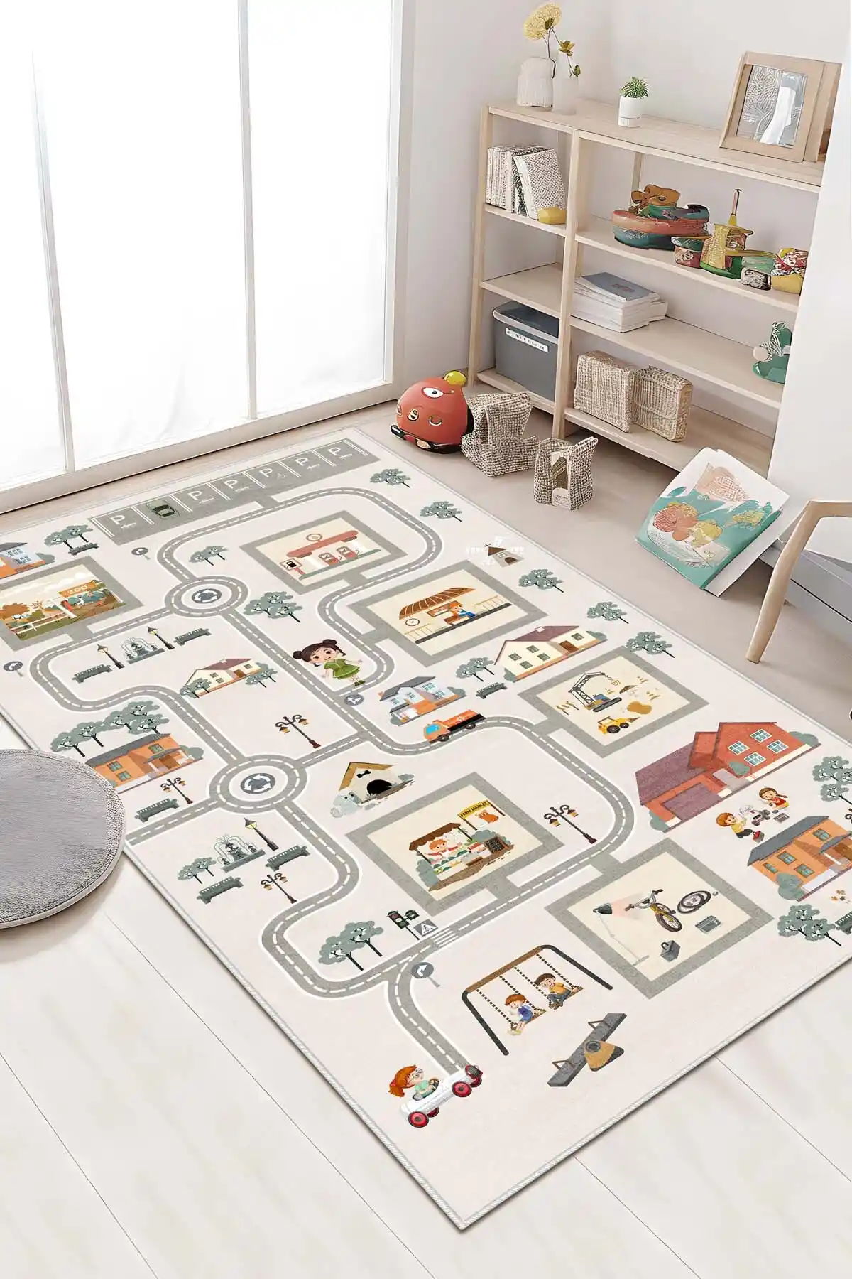 West Home Oyun Halısı: Güvenli ve Şık Çocuk Odası Zemin Kaplaması Özellikleri