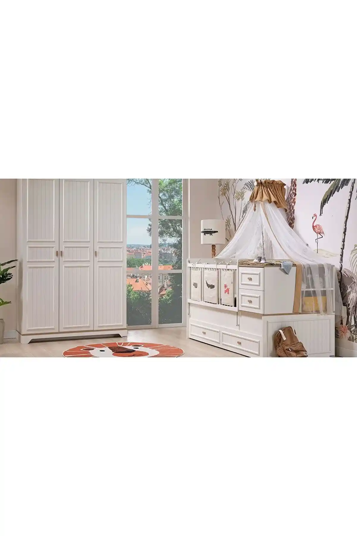 3'lü Çocuk Odası Tasarımı: Güvenlik ve Estetiği Birlikte Sağlayan Çözüm