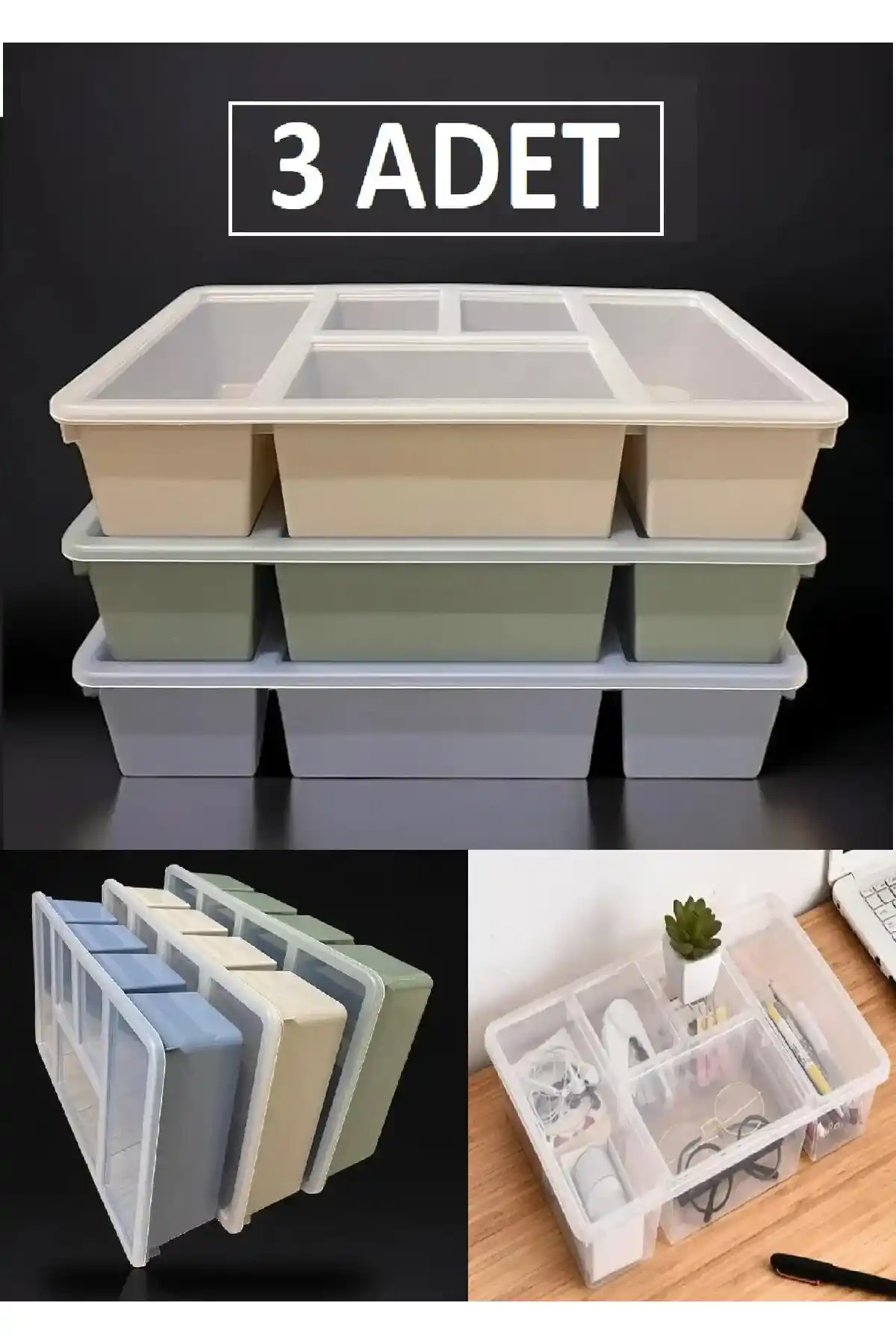 5 Bölmeli Çekmece Düzenleyiciler: Fonksiyonellik ve Estetik Birlikte Sunar