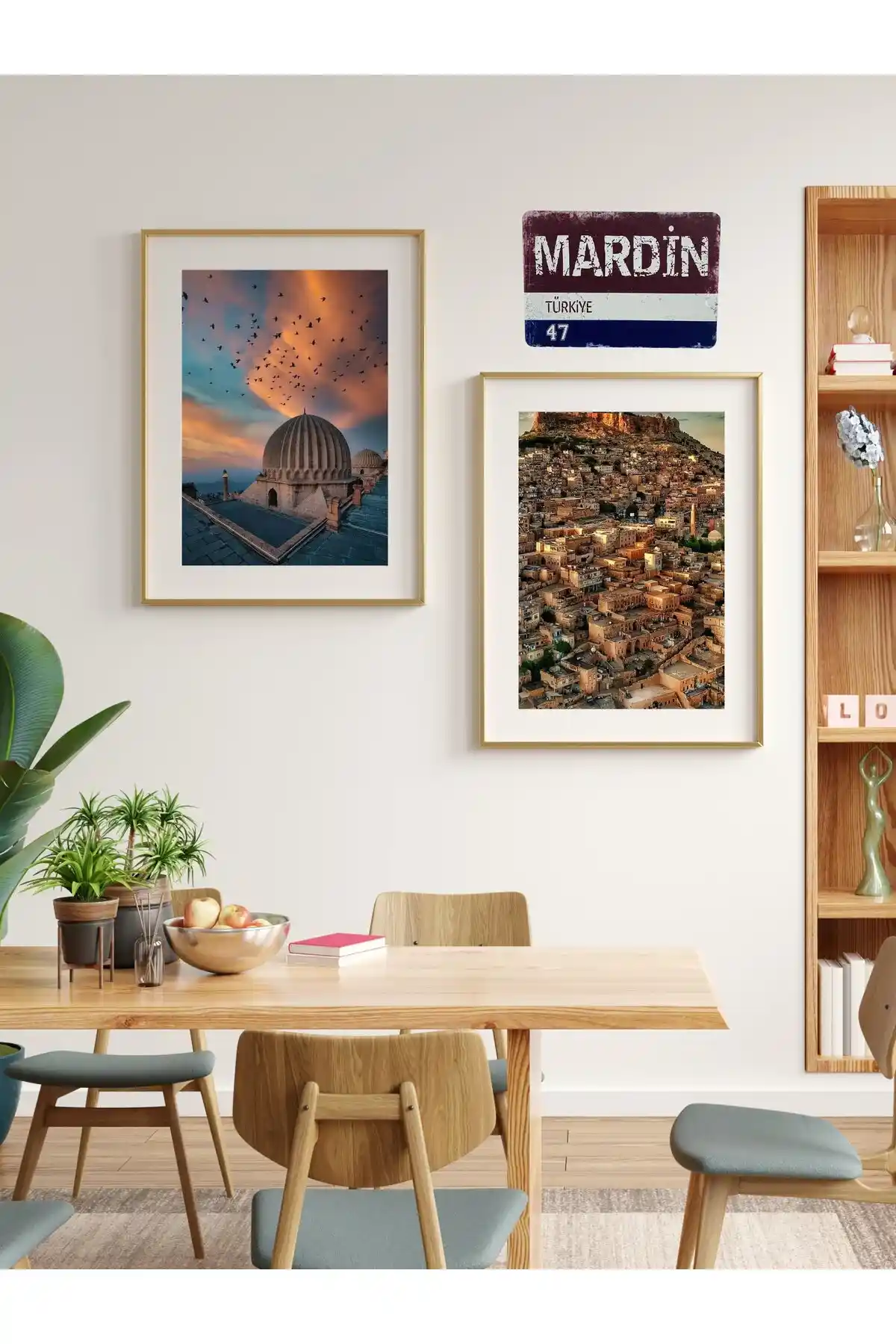 Ahşap Posterler ile Doğal ve Sıcak Bir Ev Dekorasyonu Yaratmanın Yolları