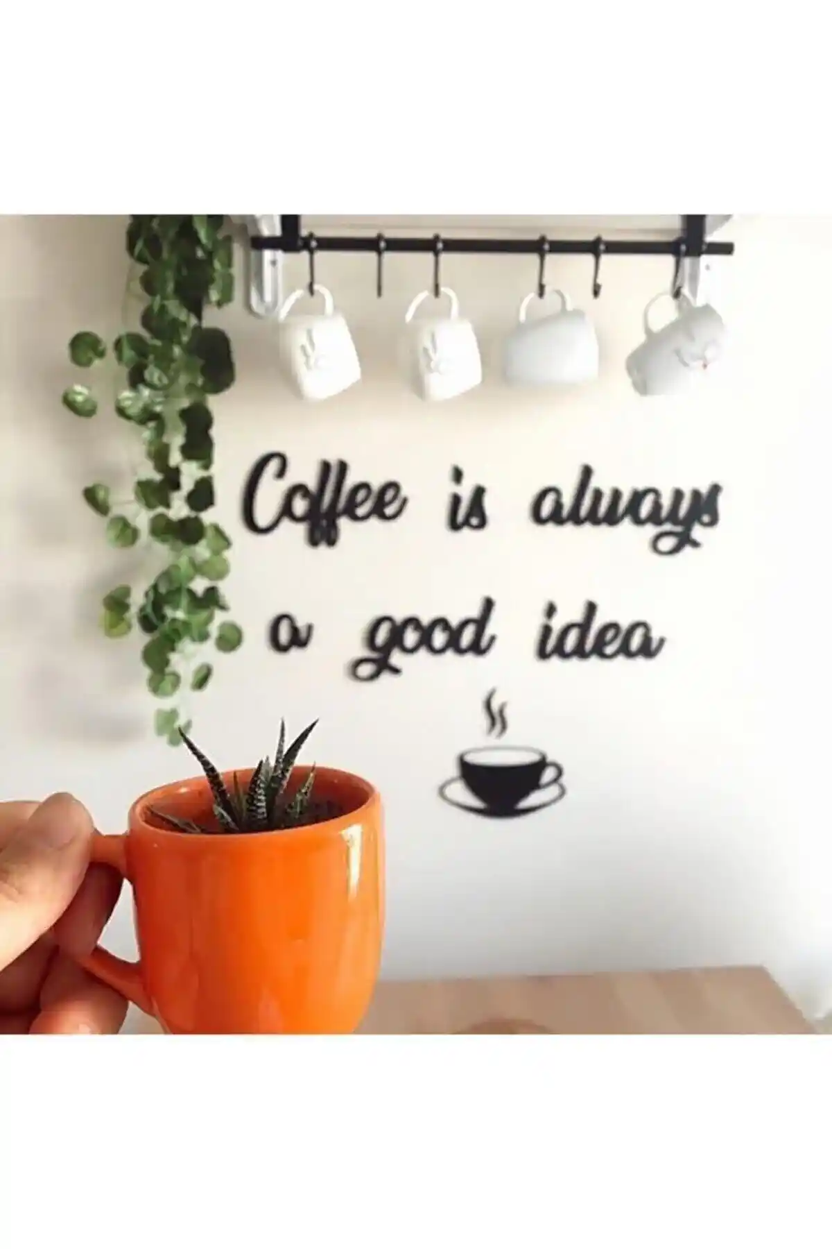 Ahşap ve Kahve Yazısı Dekorasyonunun Estetik ve İşlevsellik Avantajları