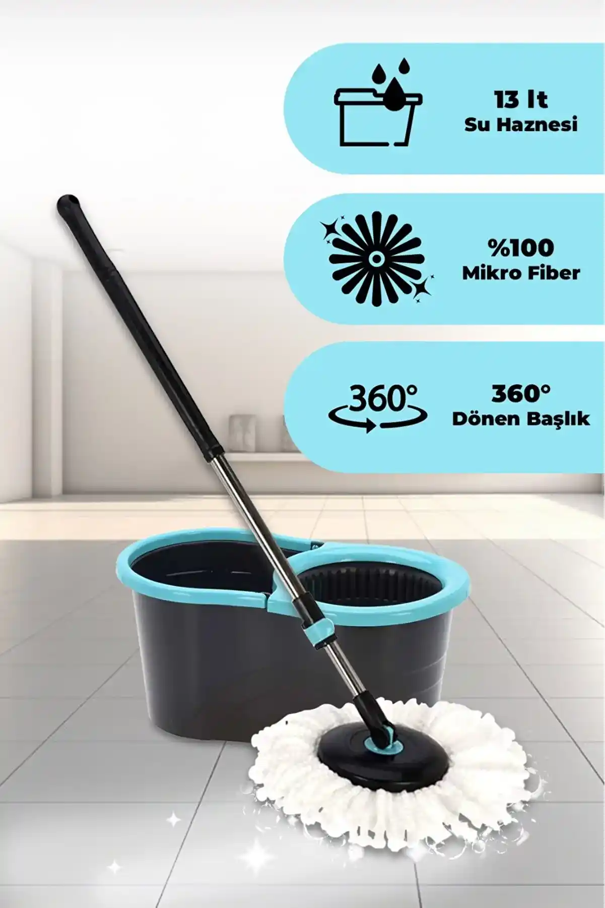 Akıllı Mop Temizlik Setleri ile Modern ve Hijyenik Ev Temizliği Çözümleri