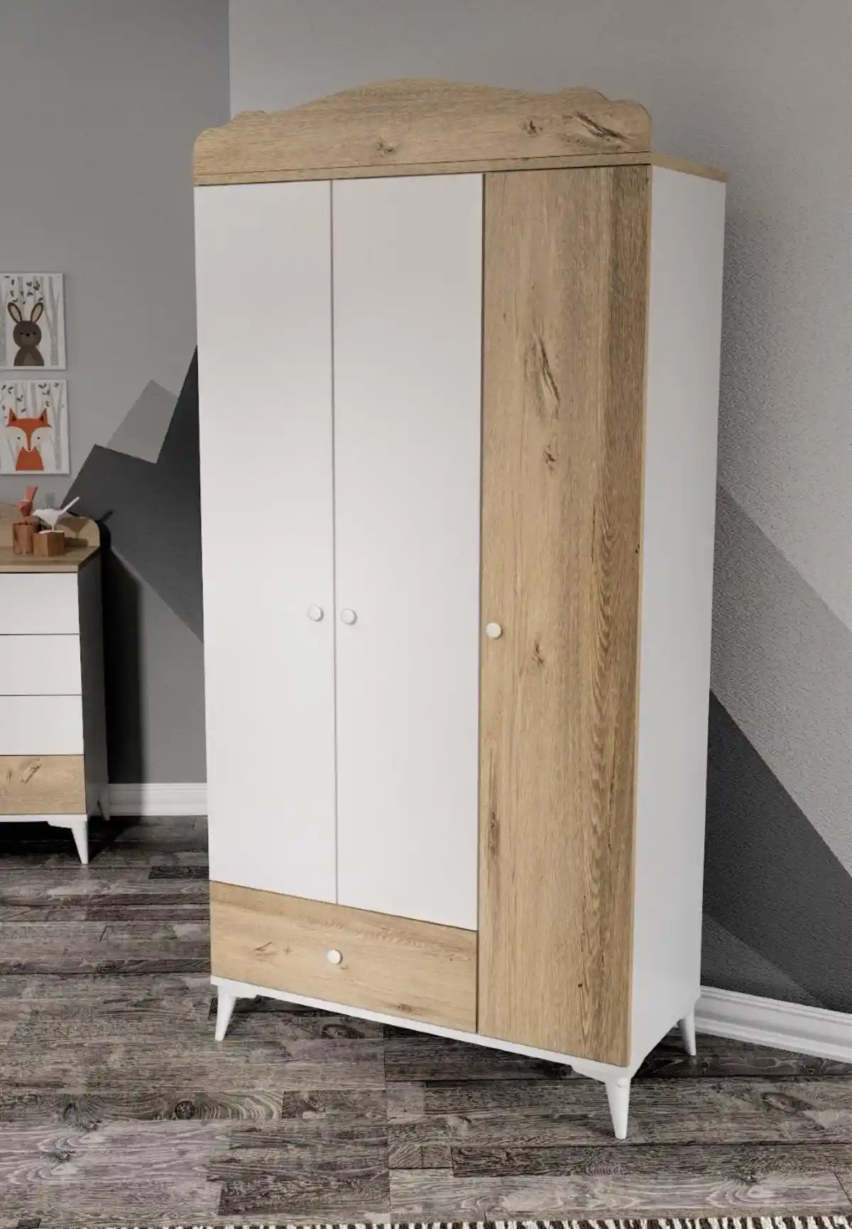 Baby Darling Çok Amaçlı Dolaplar: Çocuk Odaları İçin Fonksiyonel ve Estetik Çözüm