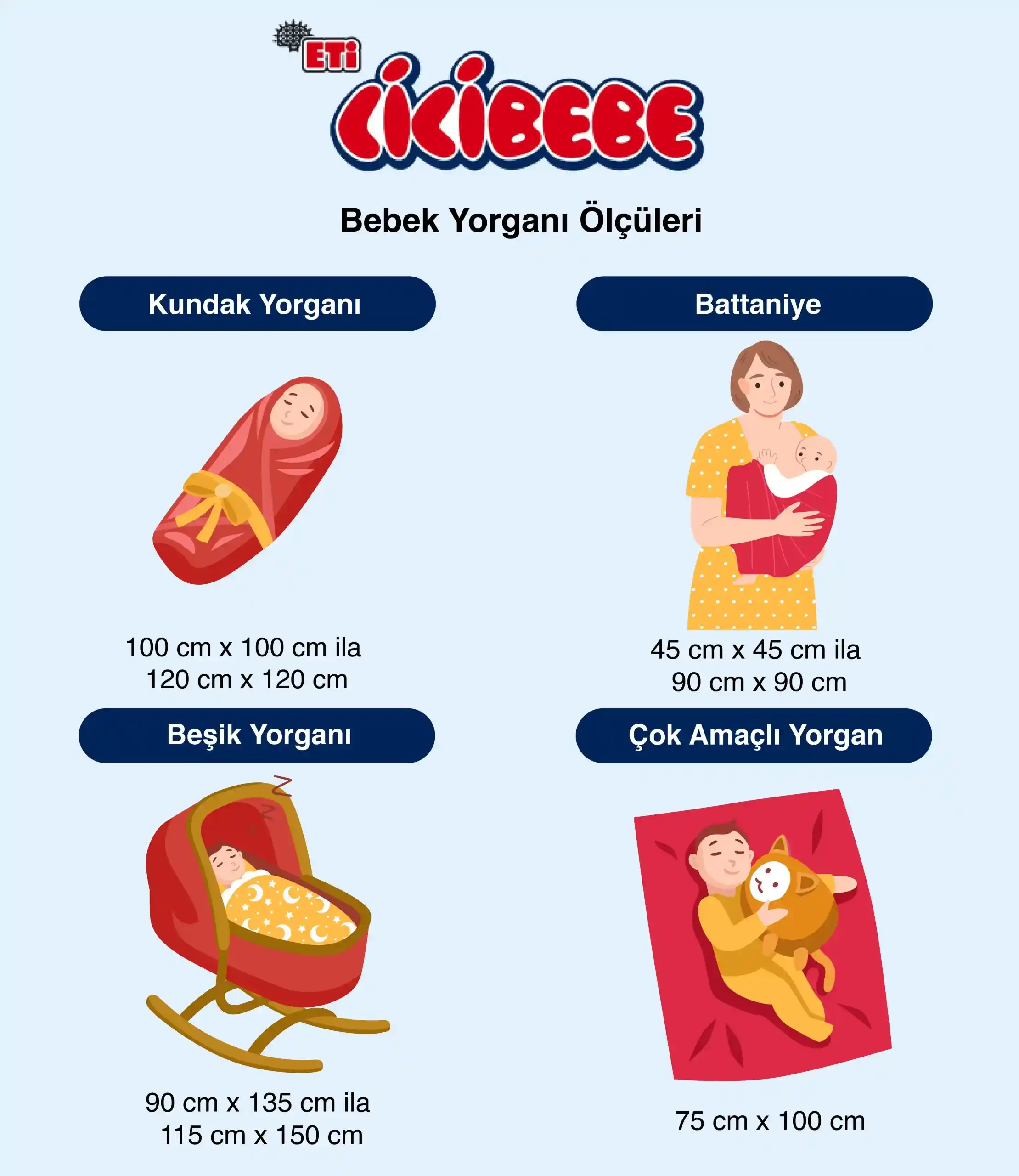 Bebek Yorganı Ölçüleri ve Doğru Seçim İçin Bilmeniz Gerekenler