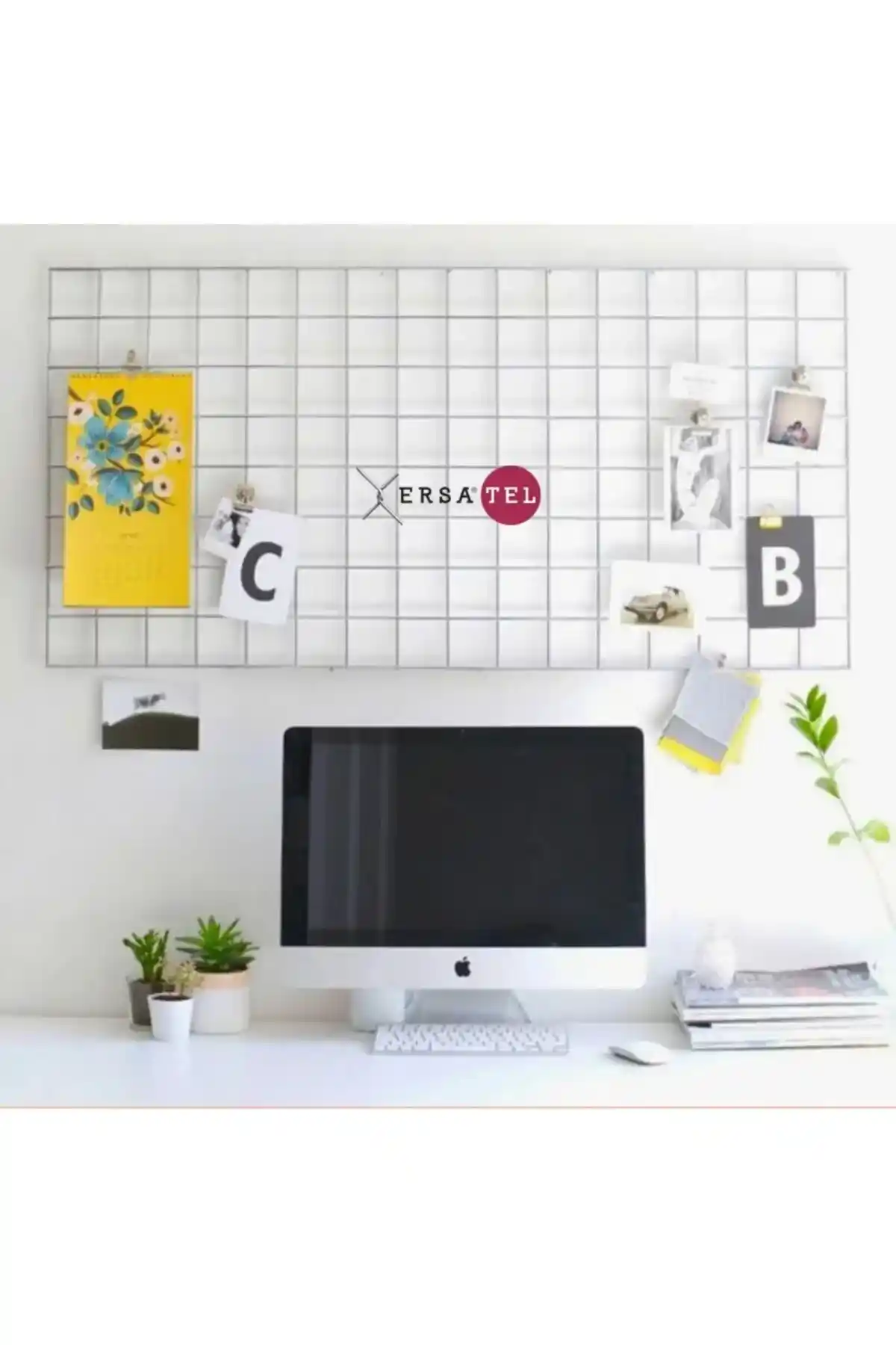 Beyaz Tel Pano ile Modern Dekorasyon ve Fonksiyonellik Bir Arada