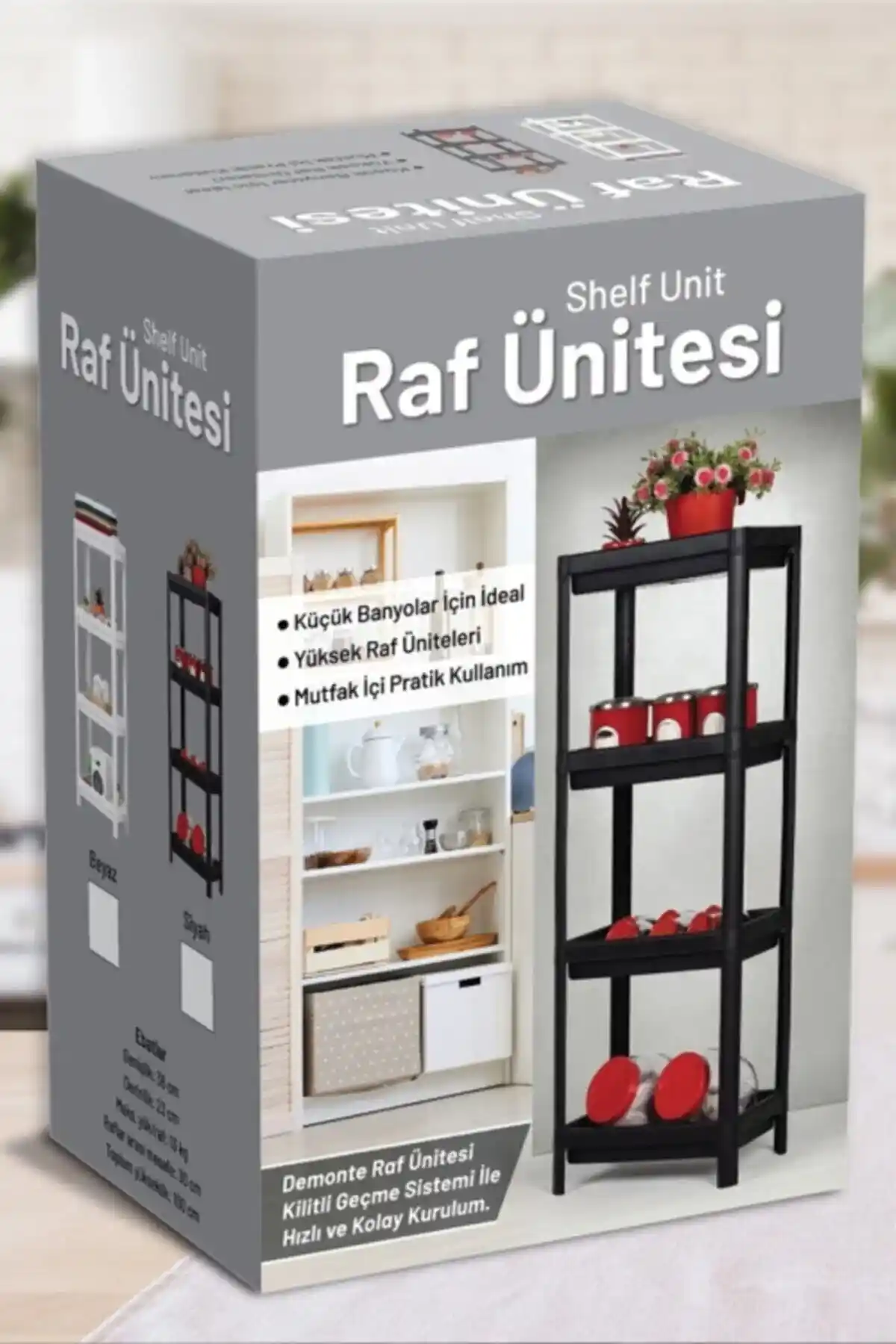 Çok Amaçlı Raf Ünitesi: Fonksiyonellik ve Tasarımın Buluşması