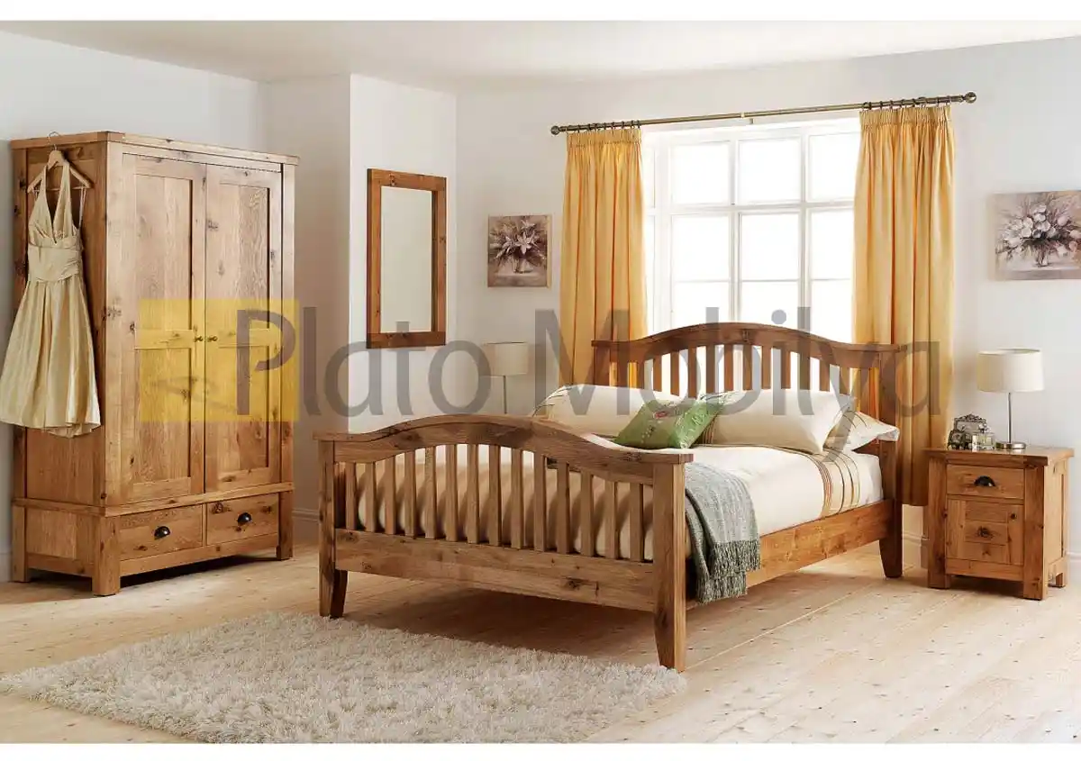 Doğal Ahşap Yatak Odası Takımları: Estetik ve Dayanıklılığın Birleşimi