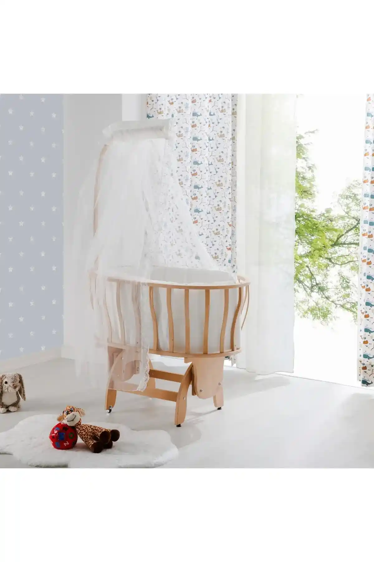 Doğal Sepet Beşikleri: Estetik ve Fonksiyonellik Sunan Taşınabilir Bebek Beşikleri