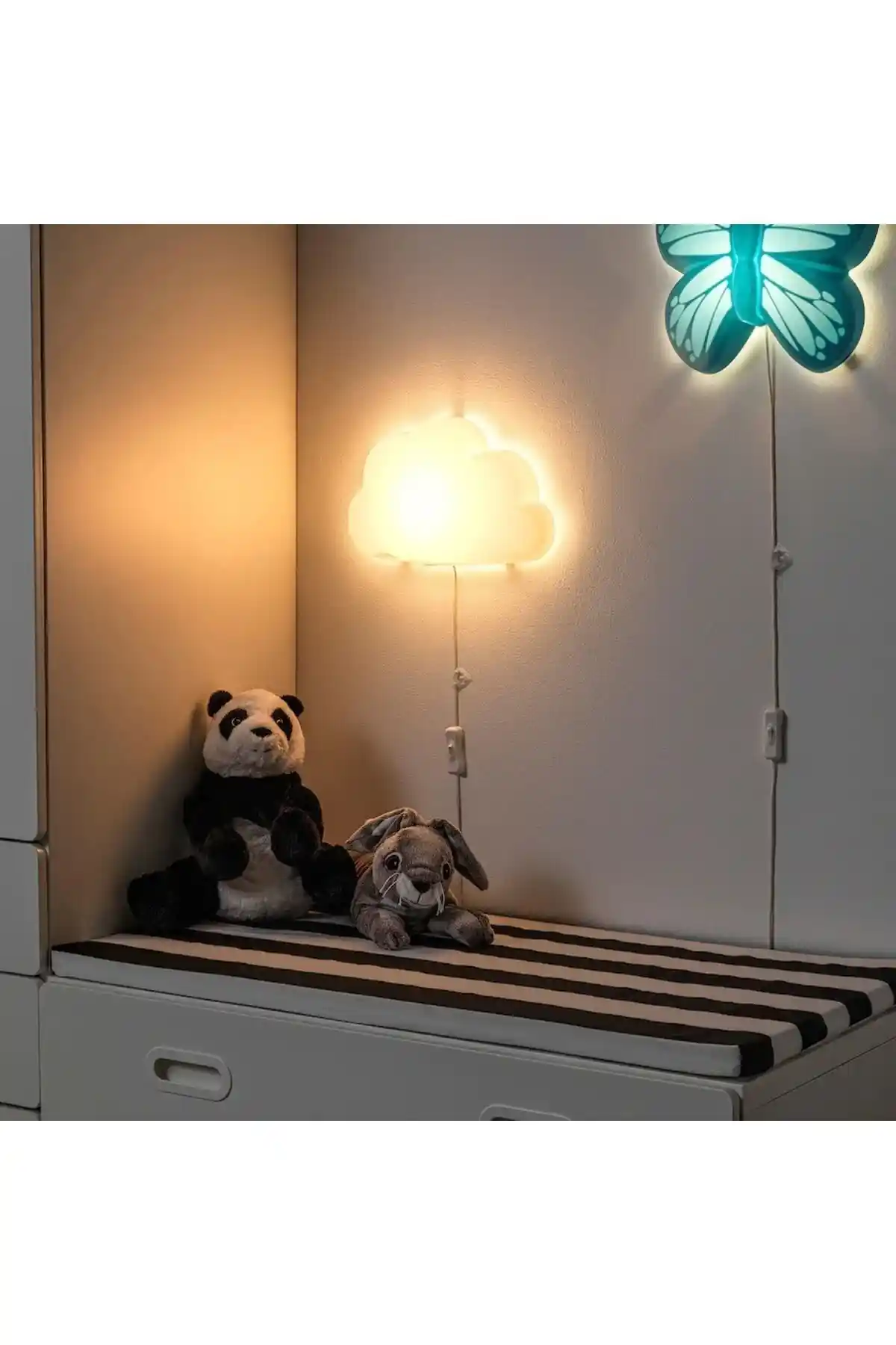 Ikea Bulut Temalı Gece Lambası: Çocuk ve Yetişkinler İçin Modern ve Güvenli Işık Seçeneği