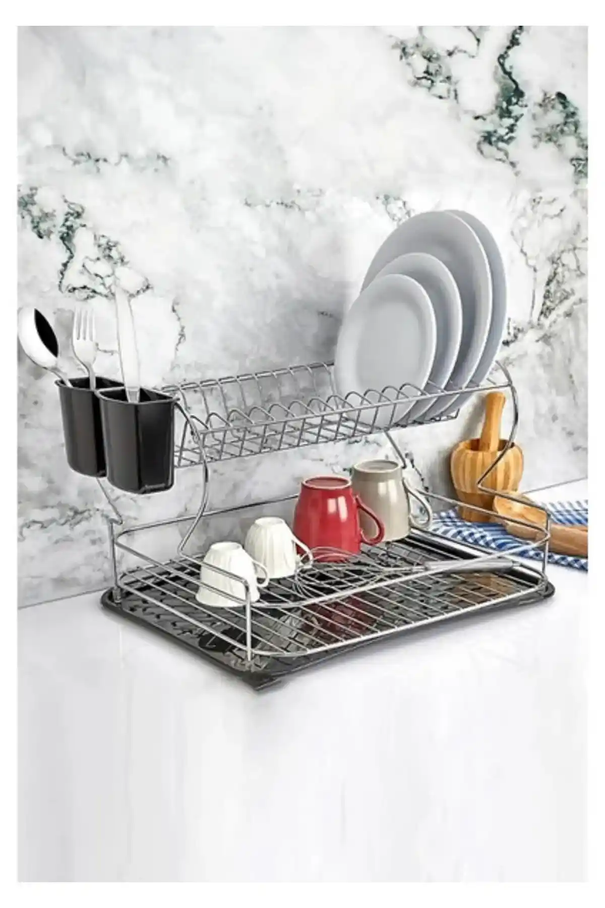 İki Katlı Bulaşık Sepetleri: Fonksiyonel ve Estetik Çözümlerle Mutfak Düzeninizi Geliştirin