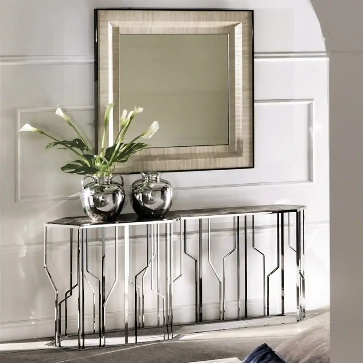 Krom Dresuar Modelleri ve Modern Dekorasyonda Şıklık Sağlayan Tasarımlar