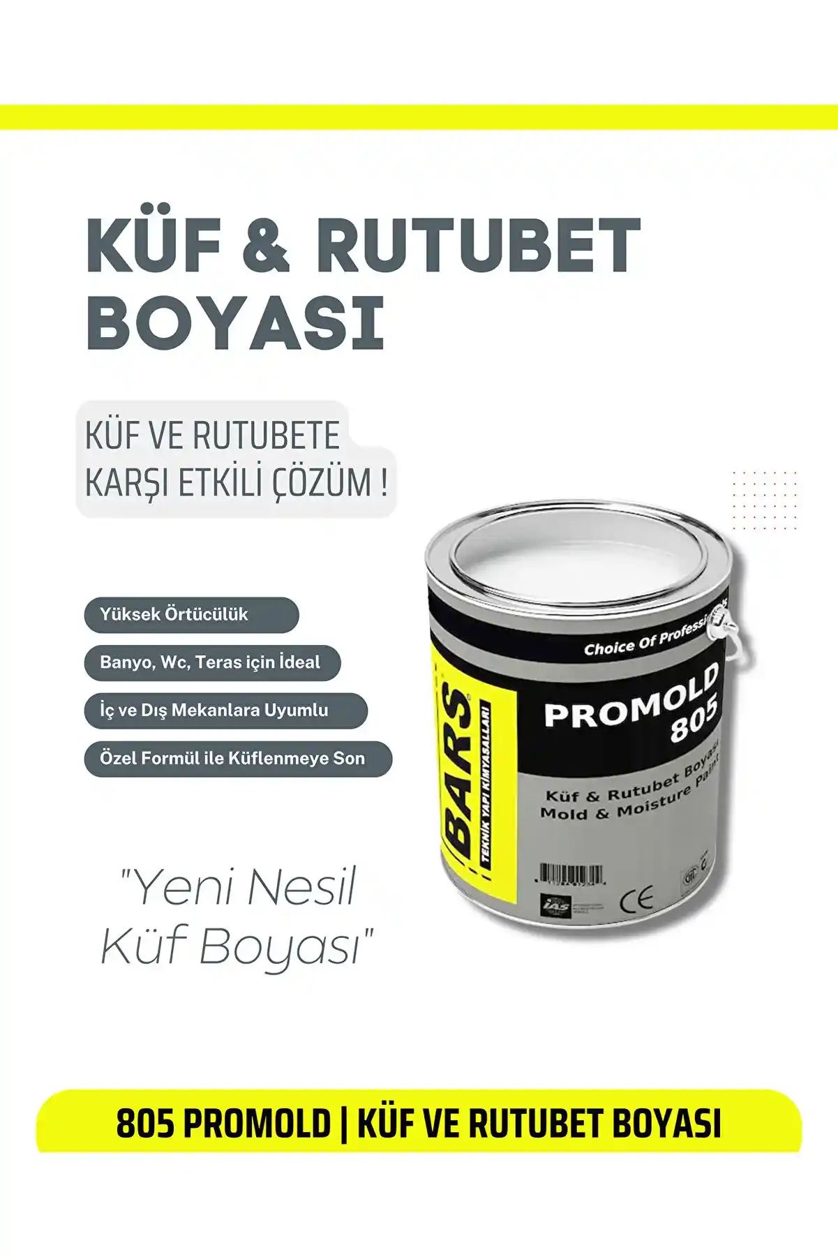 Küf Önleyici Boya ile Sağlıklı ve Dayanıklı Mekânlar Yaratın