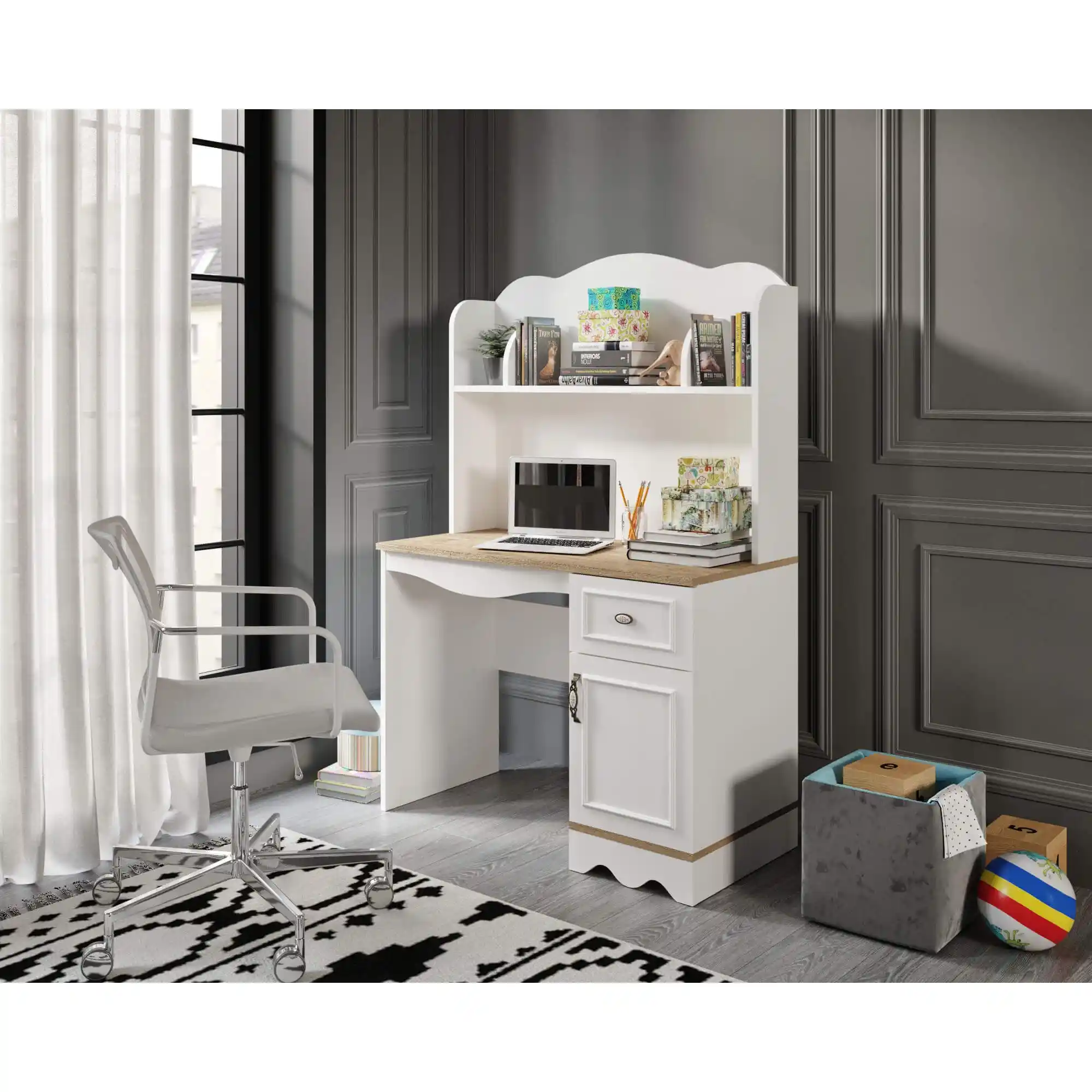 Lisa Çalışma Masası: Modern Tasarım ve Fonksiyonelliği Bir Arada Sunan Çalışma Mobilyası