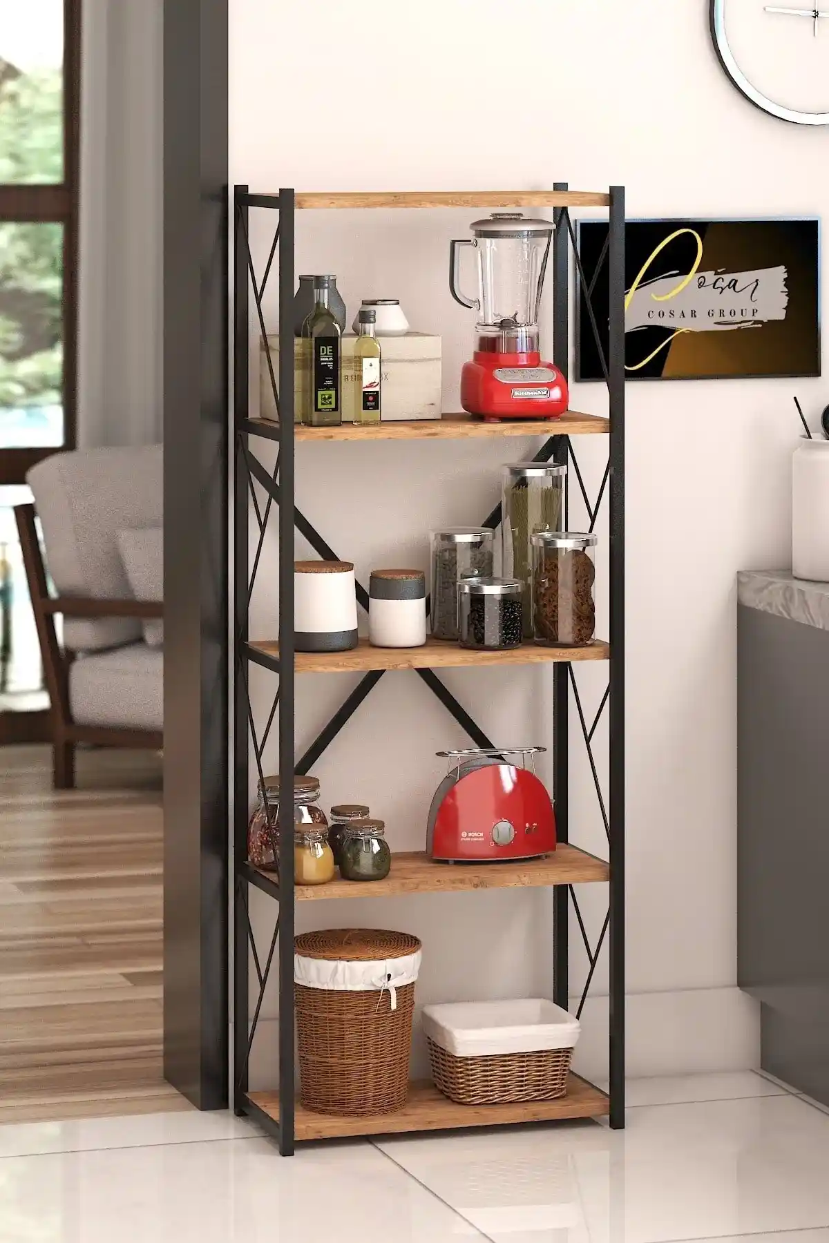 Metal Mutfak Rafları: Dayanıklı ve Estetik Tasarımlarla Mutfakları Yenileme