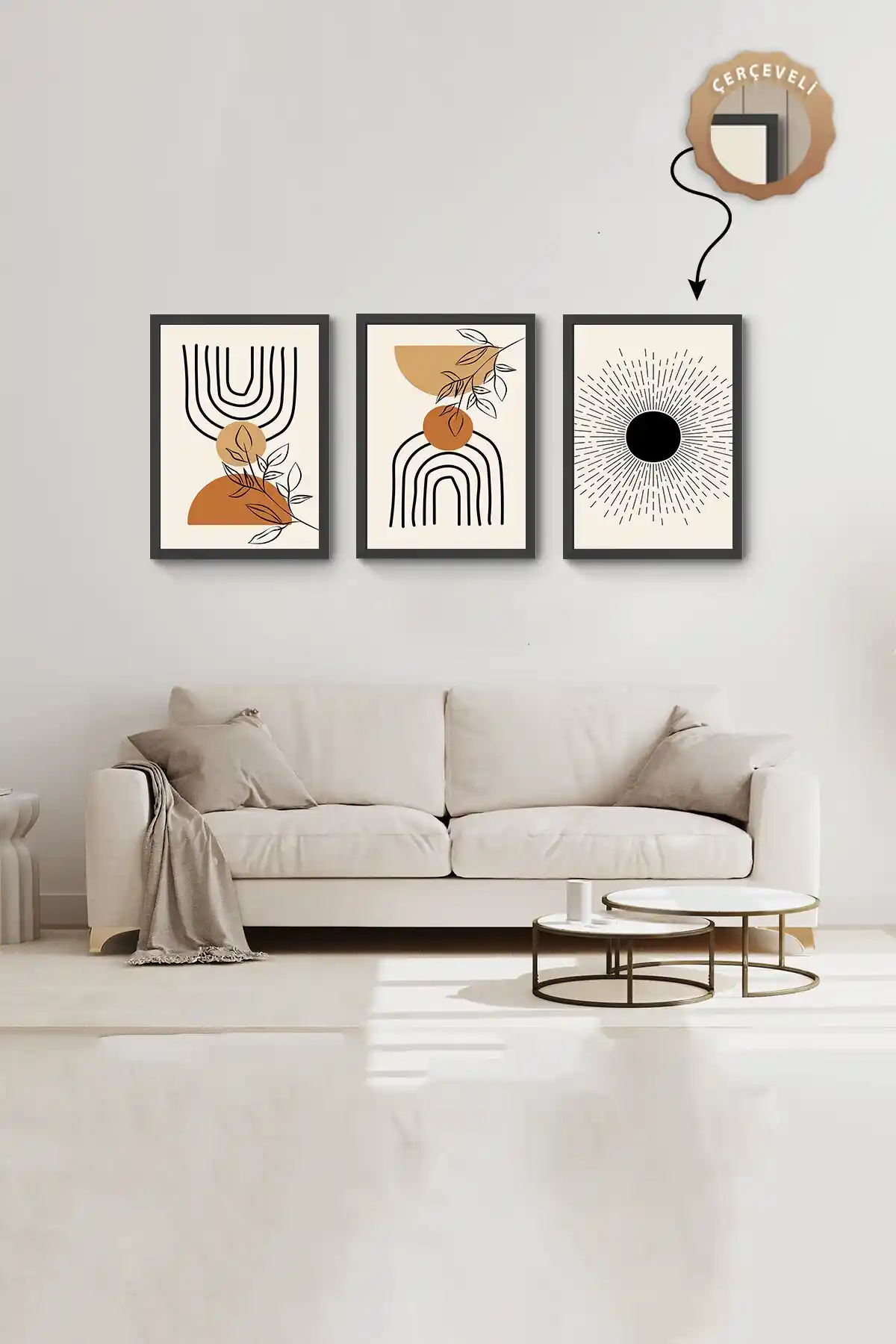 Minimalist Tablo Setleri ile Sade ve Şık Dekorasyon Çözümleri 75-90 Karakter