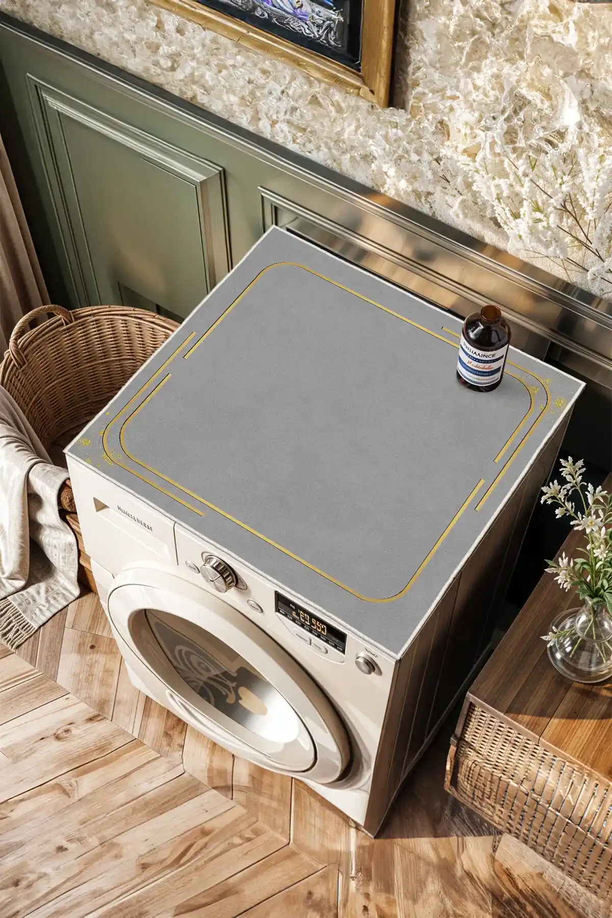 Modern Çamaşır Makinesi Örtüleri: Estetik ve Fonksiyonelliğin Birleşimi Ev Dekorasyonuna Uyum Sağlar