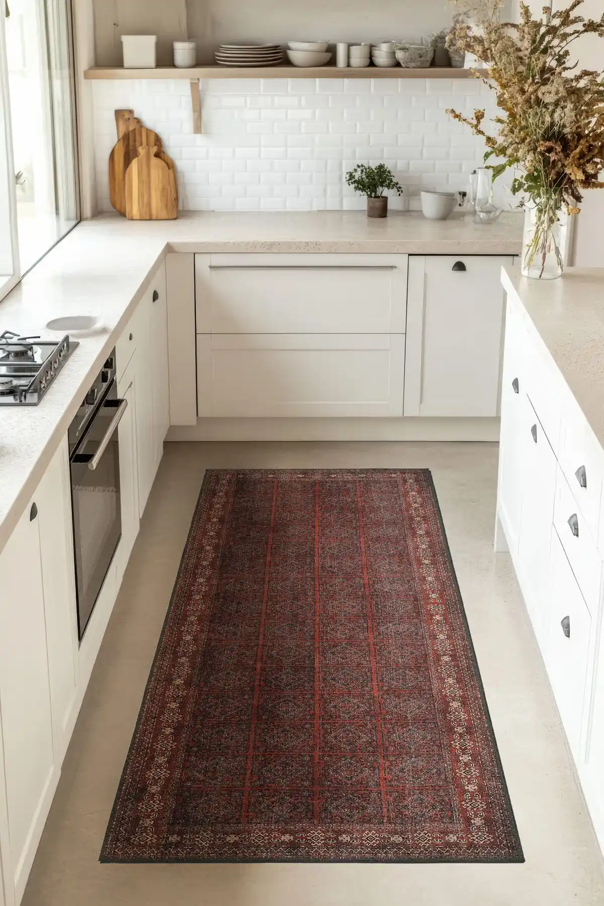 Mutfak Tezgah Önü Halısı Seçimi ve Dekorasyonda Fonksiyonellik ile Estetiğin Buluşması