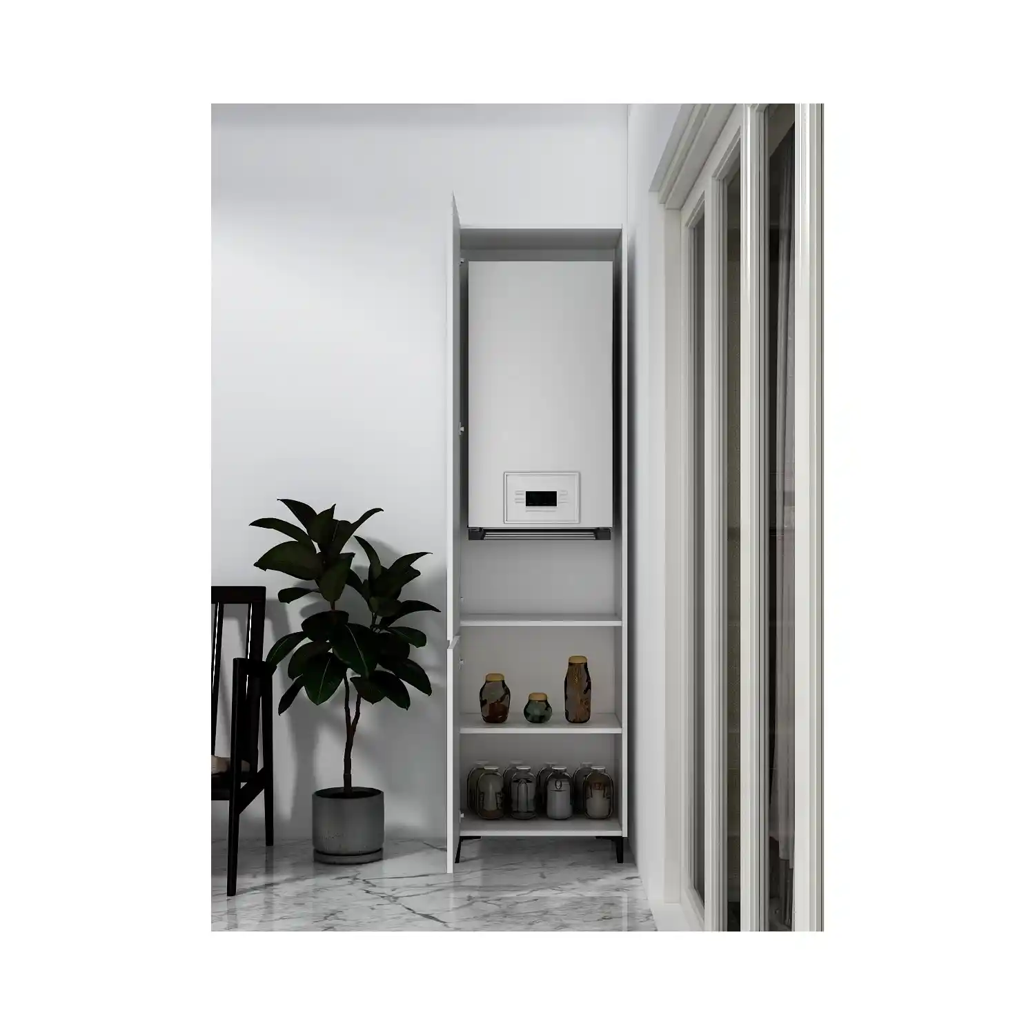 Neef Living Kombi Dolabı: Modern Tasarım ve Dayanıklılık ile Güvenli Saklama Çözümleri