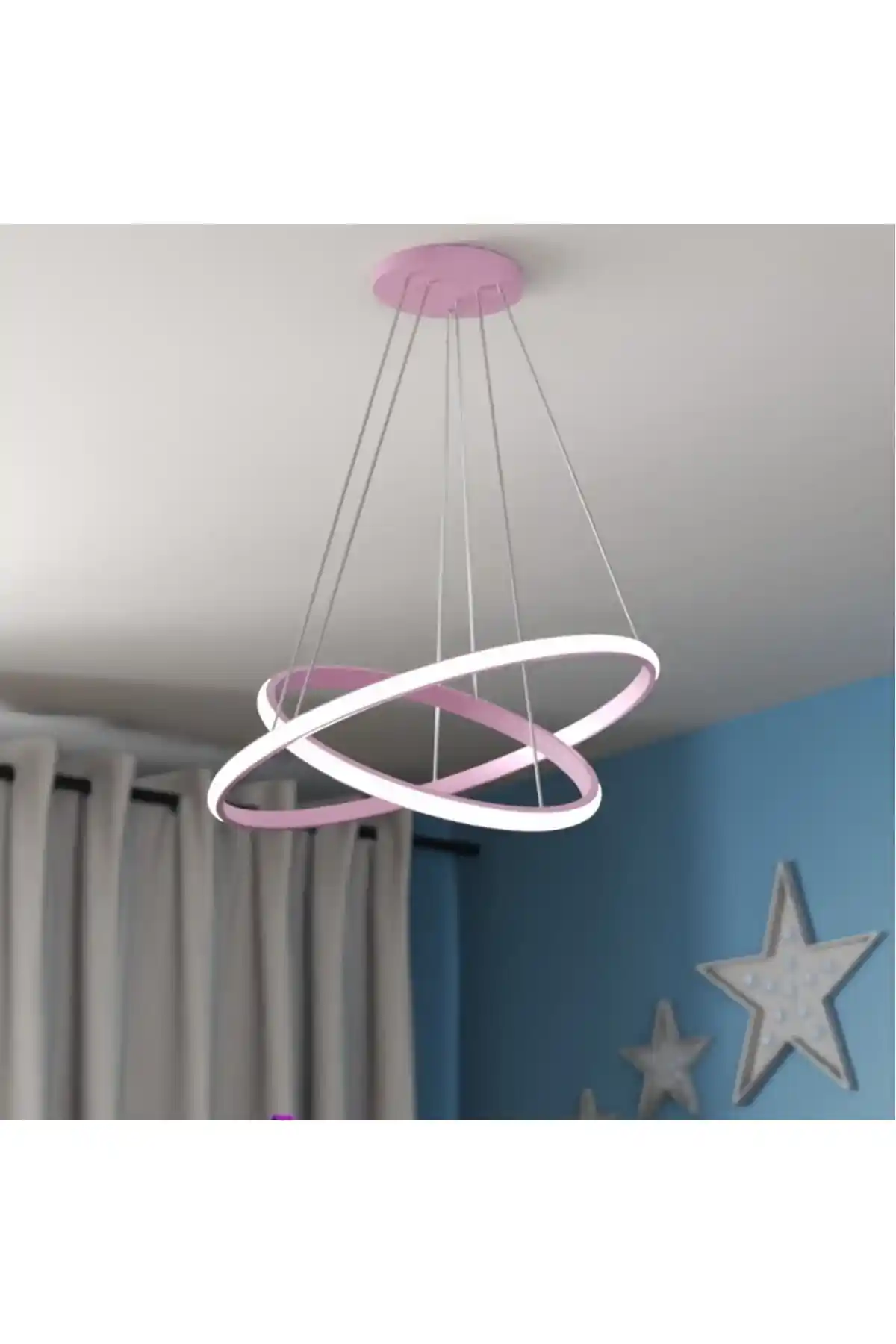 Pembe LED Avize ile Modern ve Şık İç Mekan Dekorasyonu İçin Uygun Seçenekler