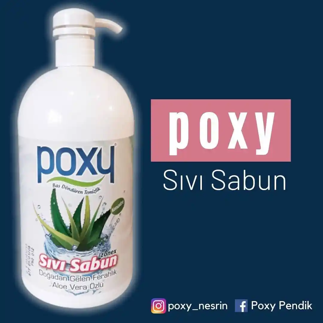 Poxy Sıvı Sabun 1 Lt: Pratik ve Ekonomik Temizlik Çözümü
