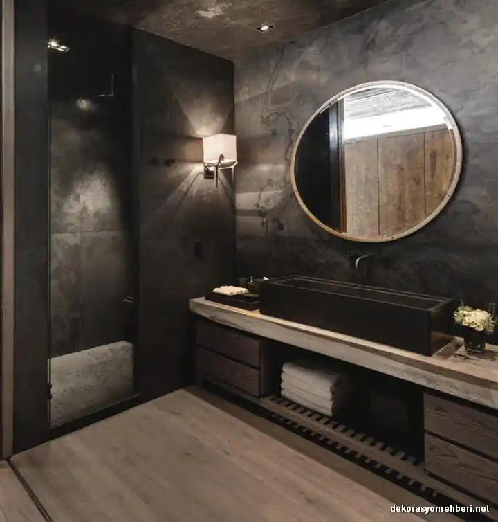 Siyah Banyo Modelleri: Modern ve Zarif Tasarımlarla Mekânınıza Şıklık Katın