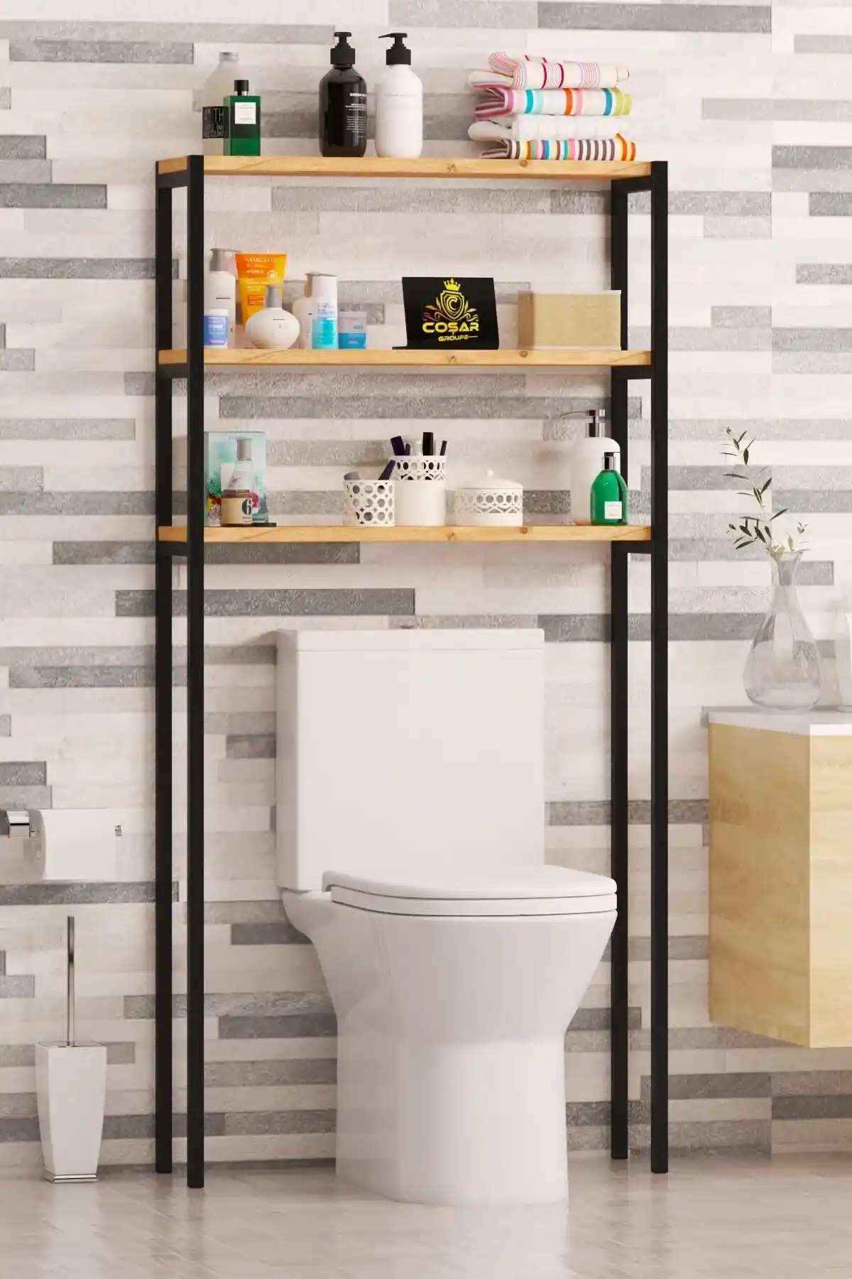 WC Üstü Raflar: Fonksiyonellik ve Estetiği Bir Arada Sunan Banyo Çözümleri