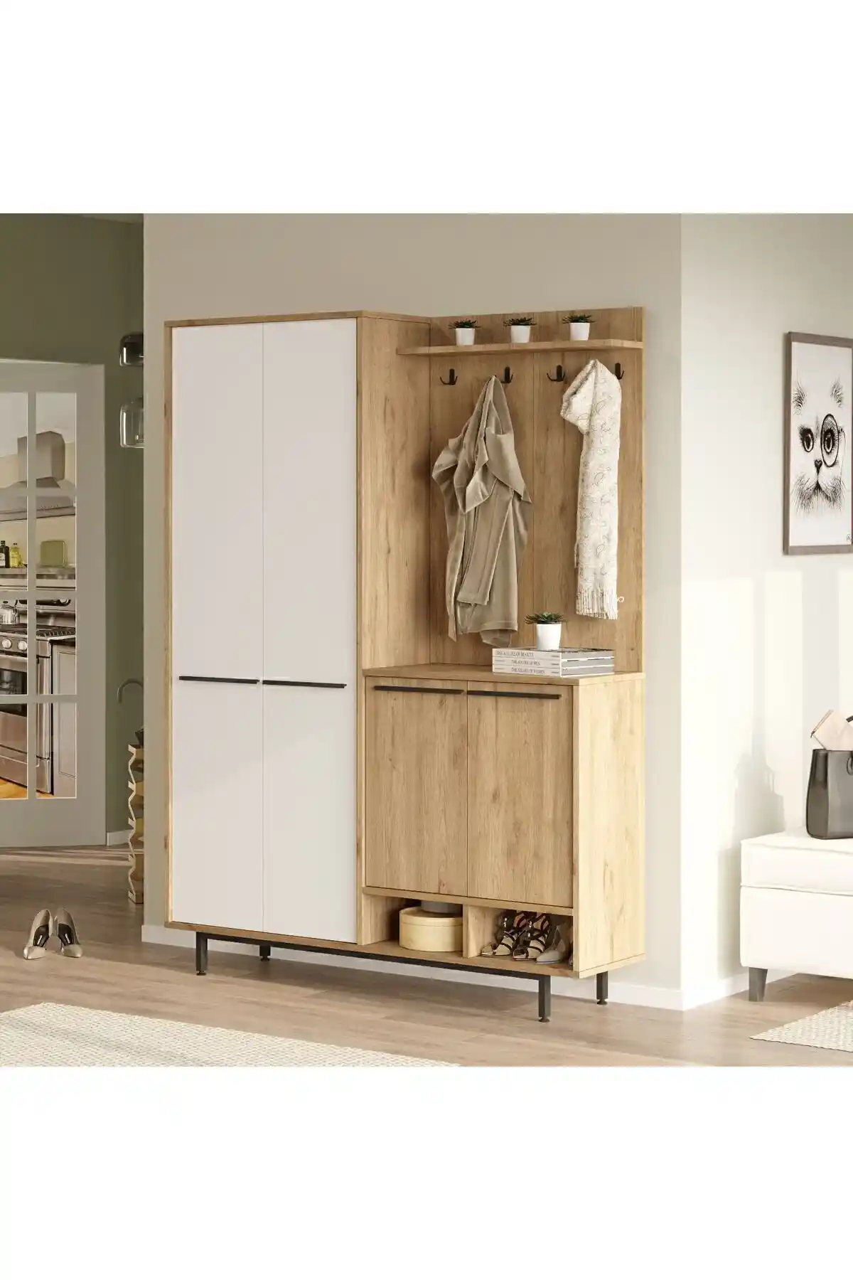 Yurudesign Portmanto: Fonksiyonellik ve Estetiği Bir Arada Sunan Modern Mobilya Çözümü