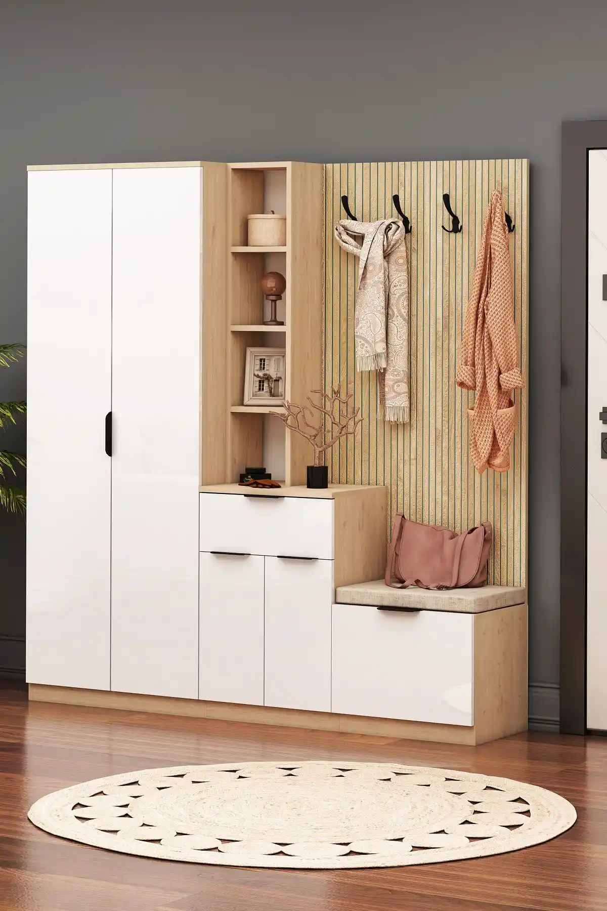 Avmpark Bona Portmanto ve Yurudesign Gibson Vestiyer Karşılaştırması: Modern ve Fonksiyonel Seçenekler